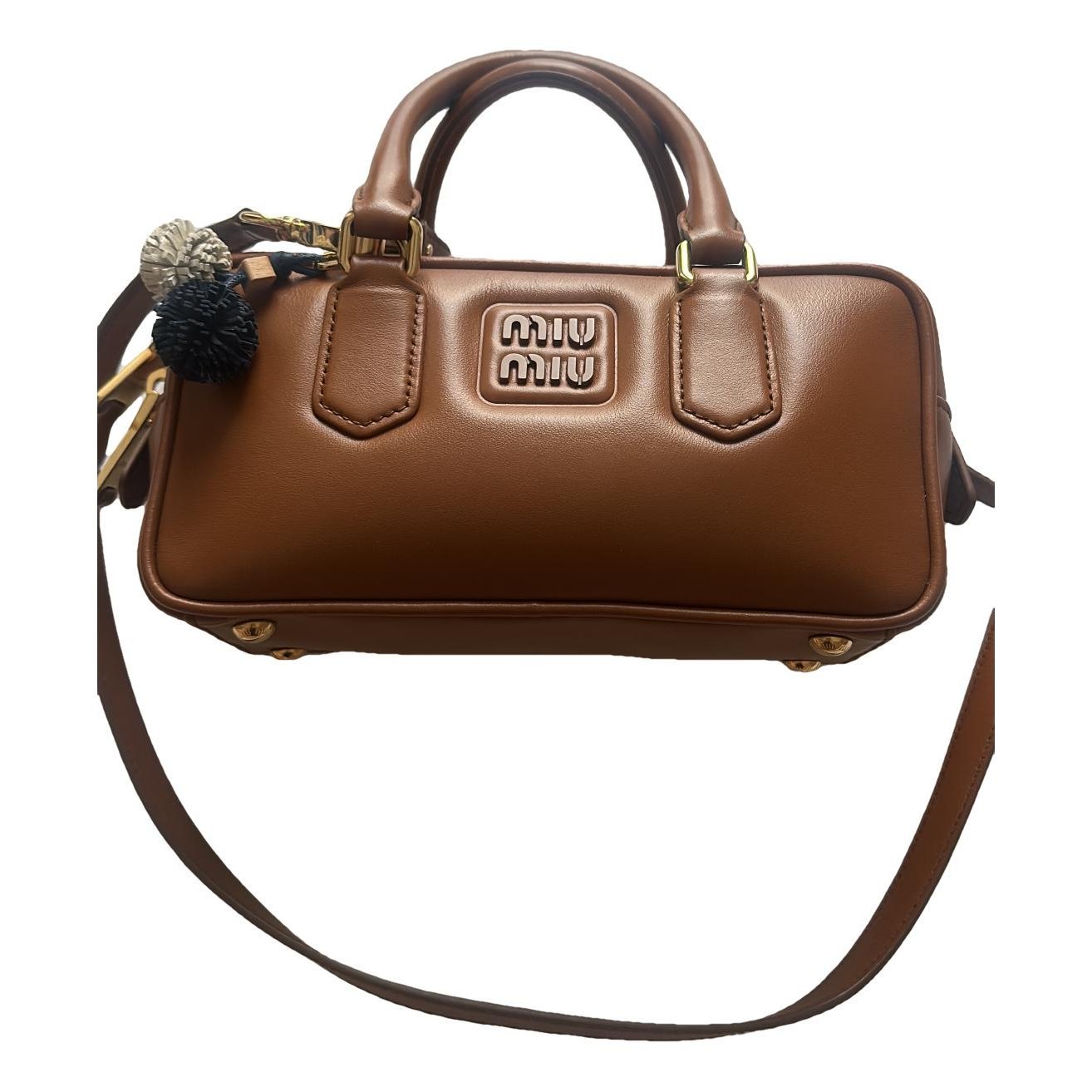 Arcadie leather handbag