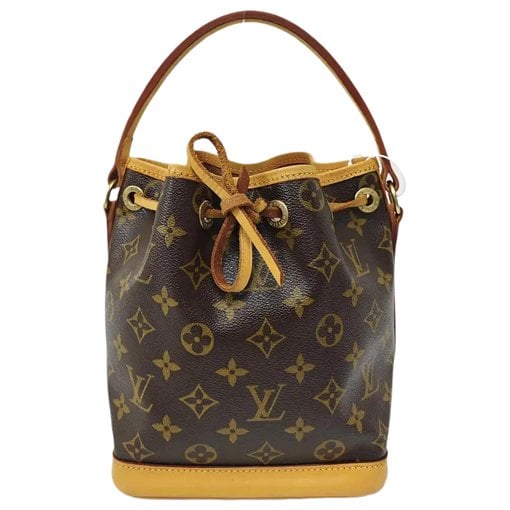 Nano Noé leather handbag