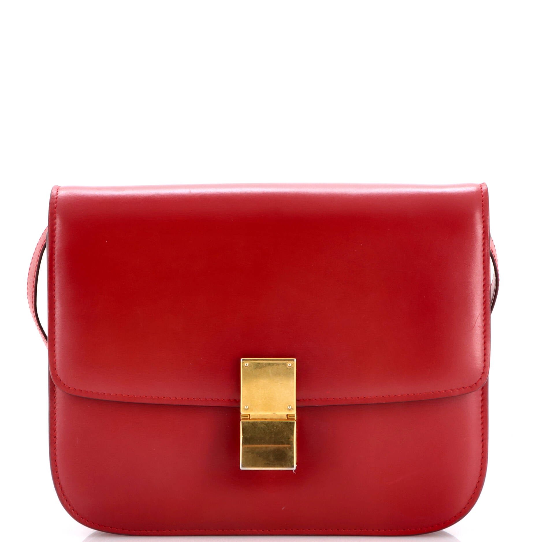 Classic Box Bag Smooth Leather Medium