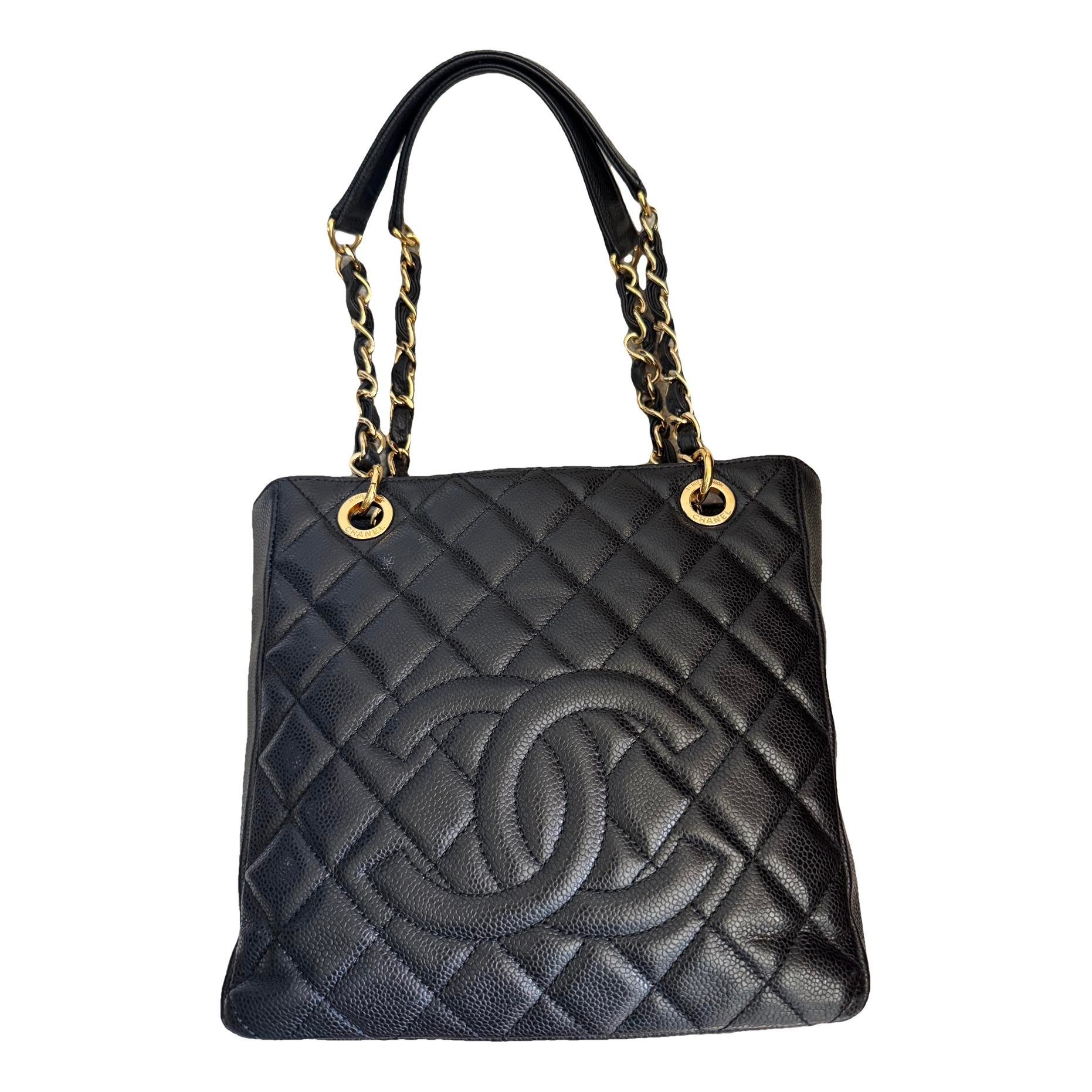 Petite Shopping Tote leather tote