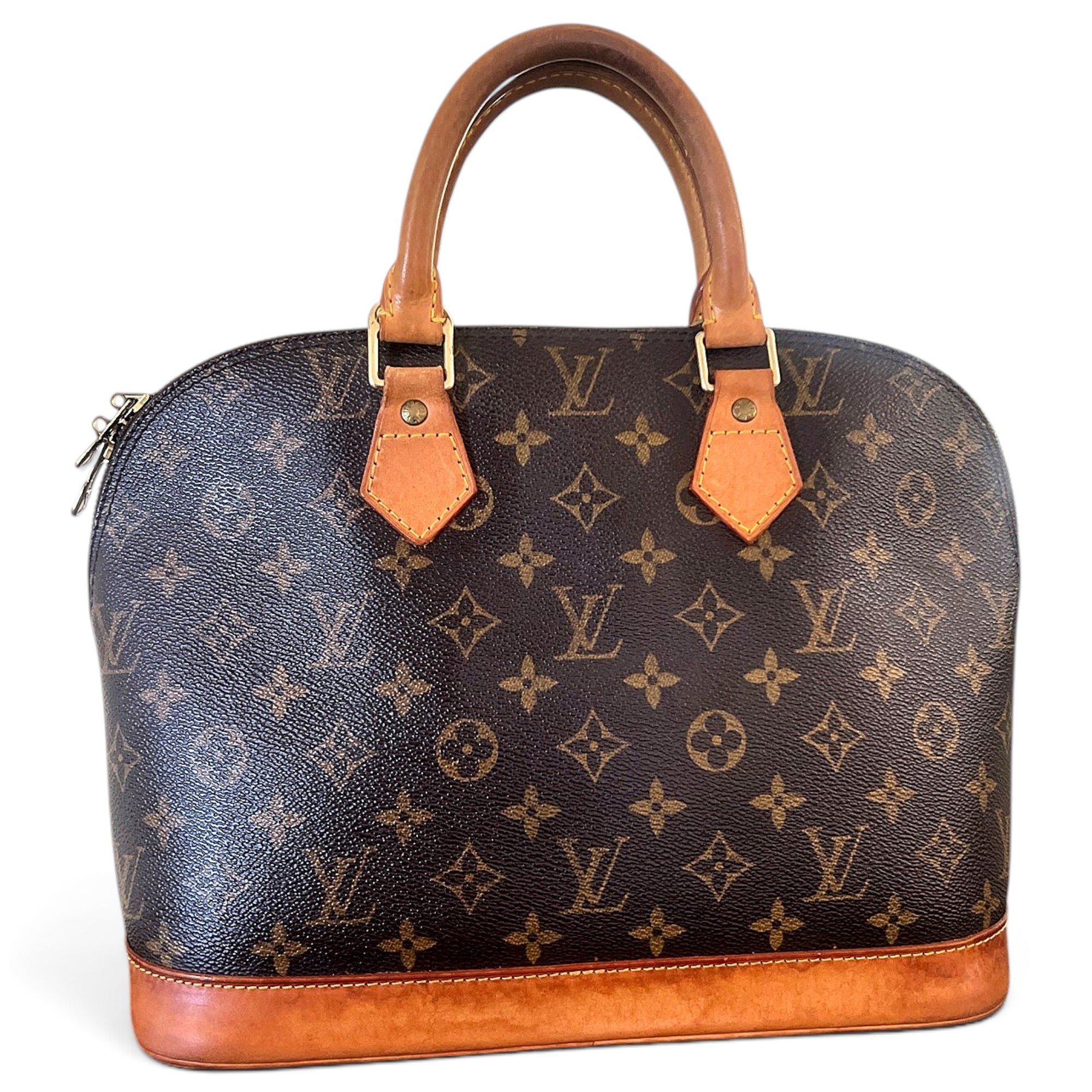 Alma leather handbag