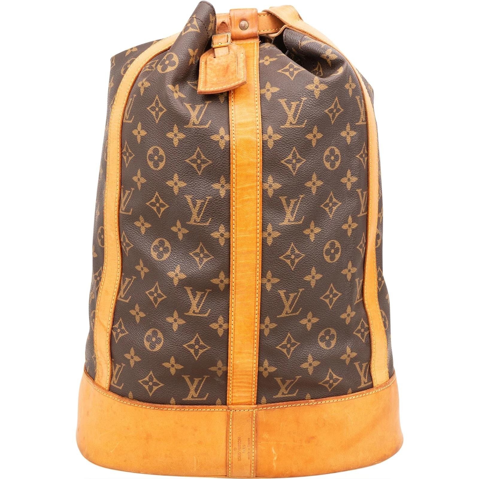 Louis Vuitton Randonnée leather backpack