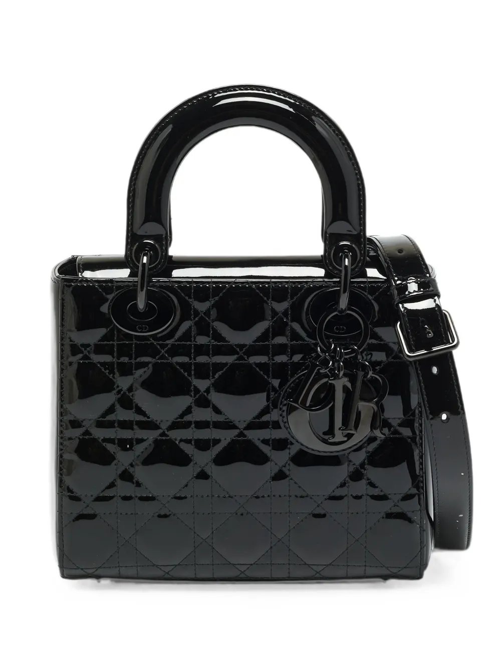 small Lady Dior Cannage tote bag