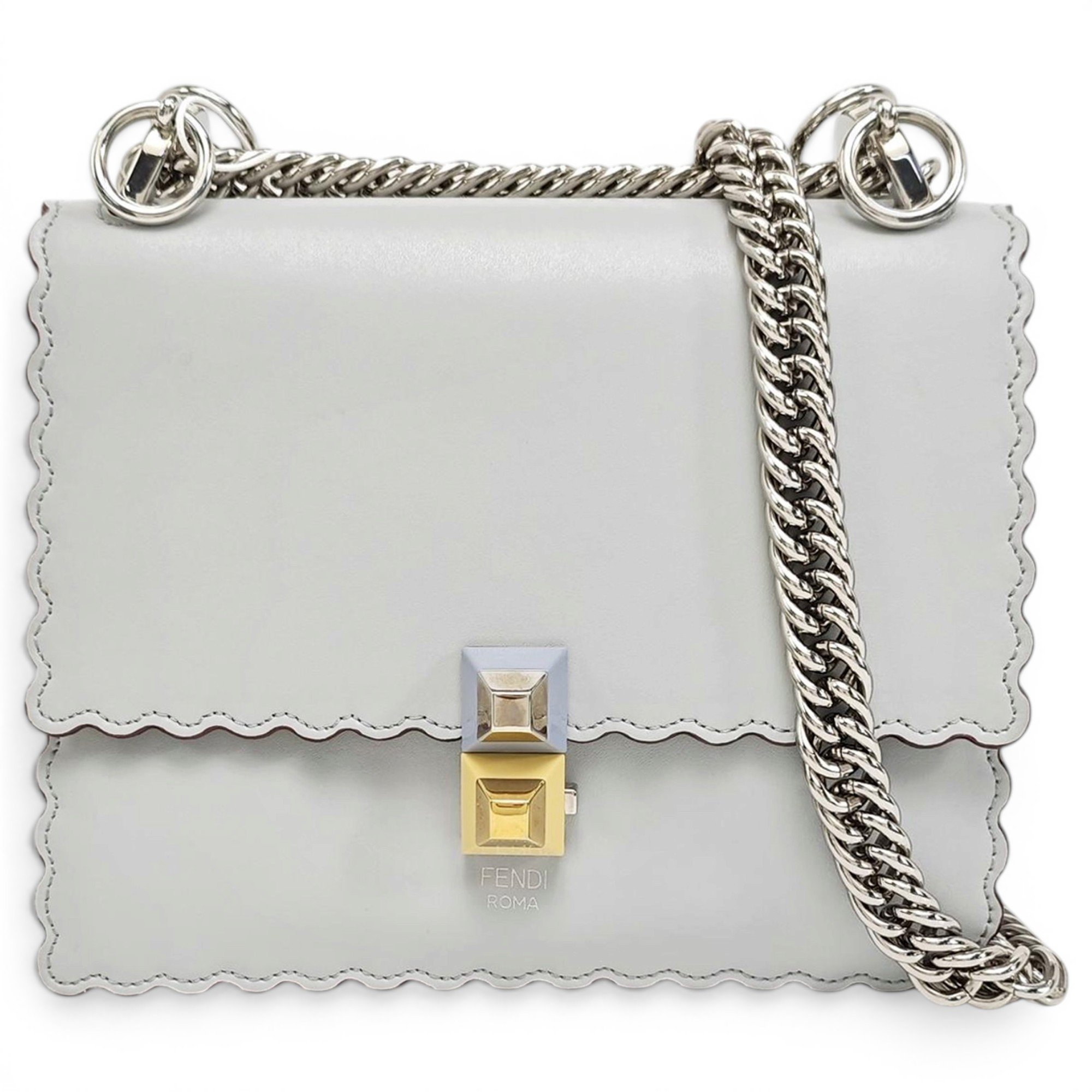 Kan I leather crossbody bag