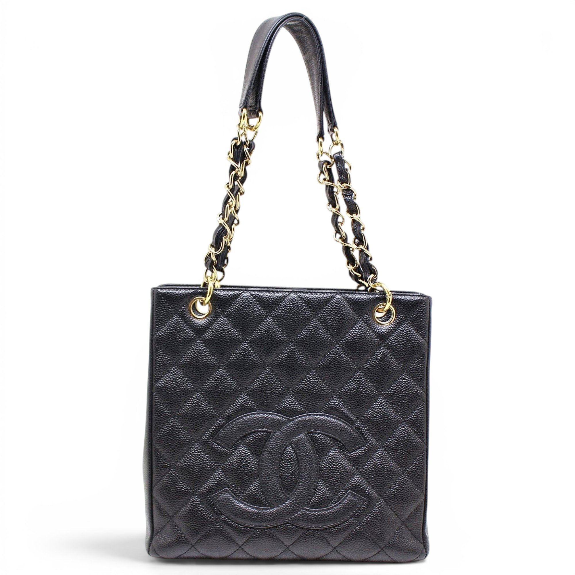 Petite Shopping Tote leather tote