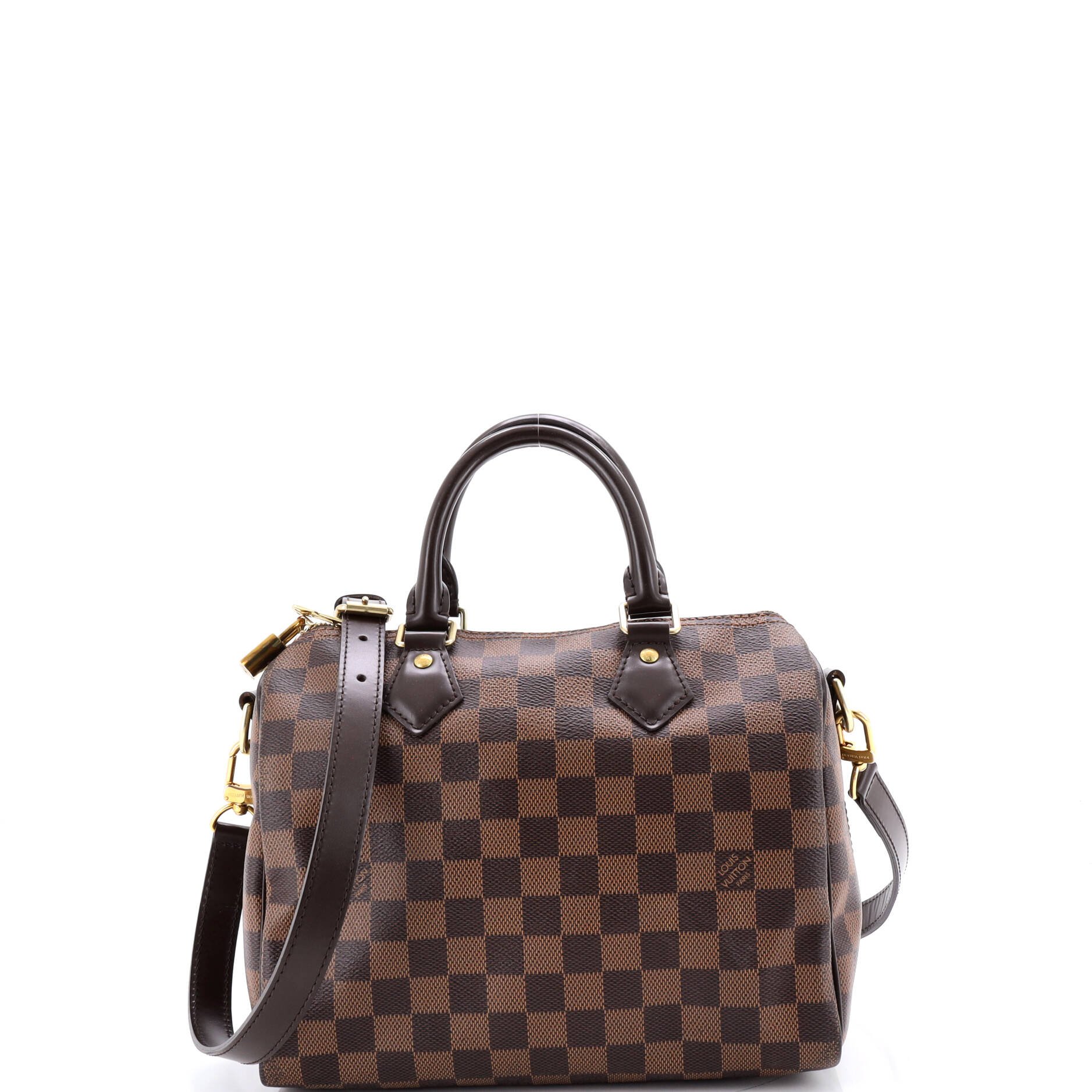 Louis Vuitton Speedy Bandouliere Bag Damier 25