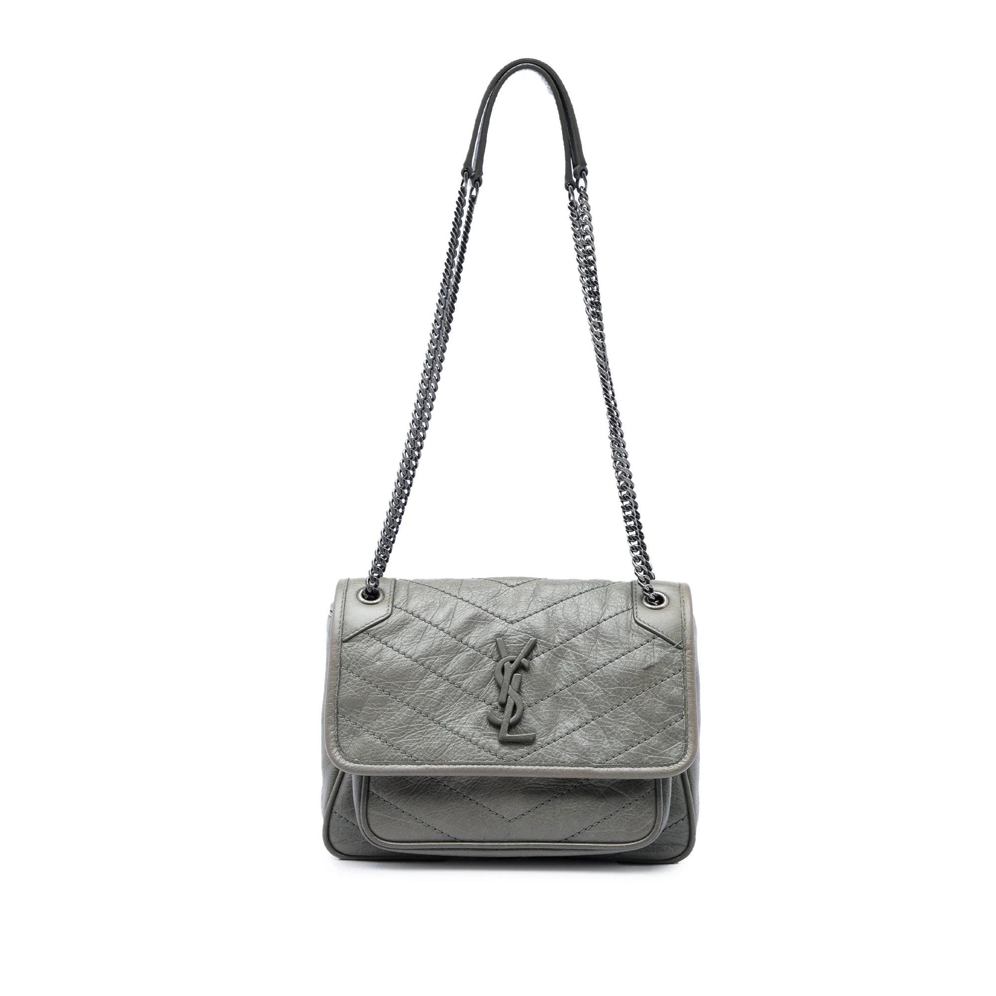 Niki pony-style calfskin handbag