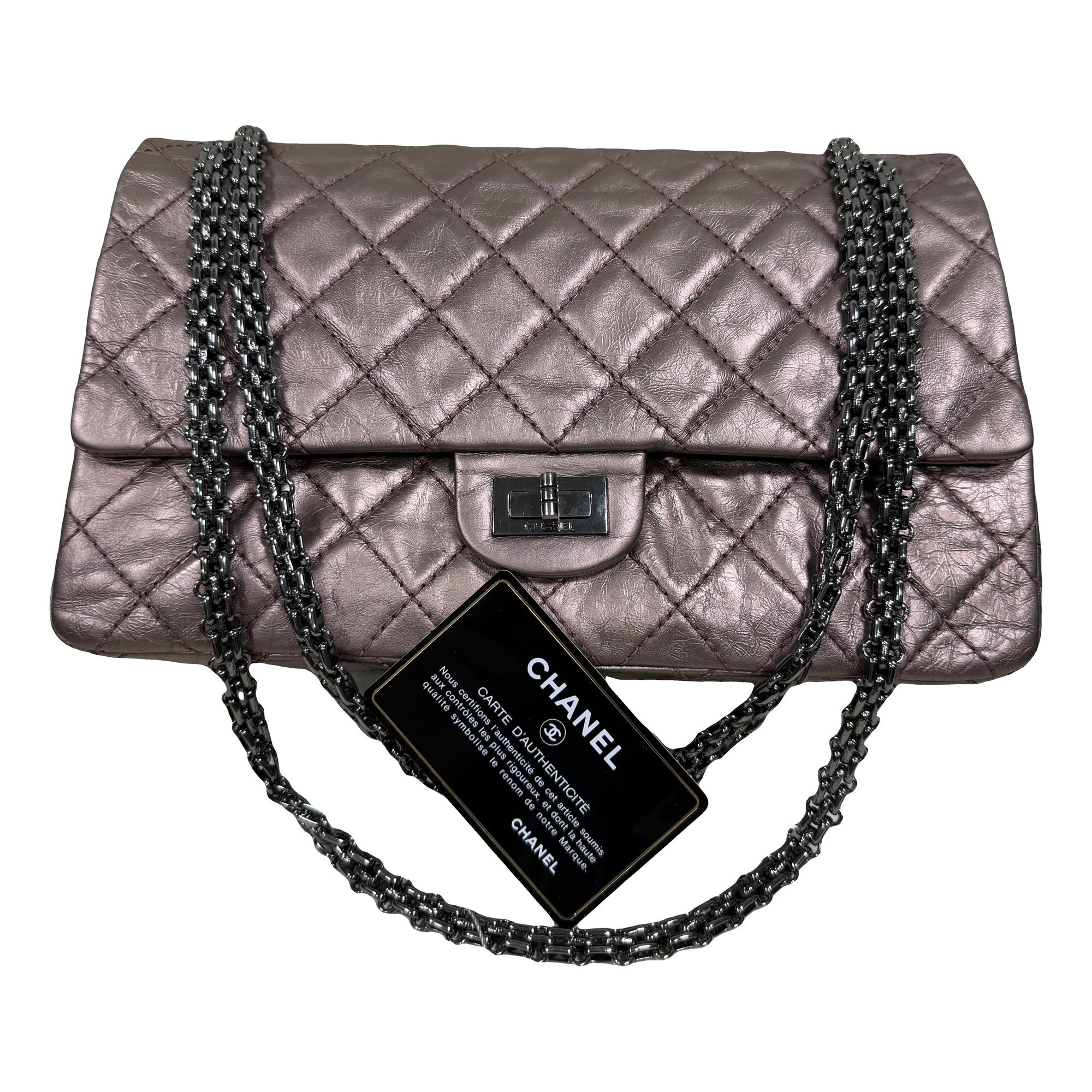 2.55 leather handbag
