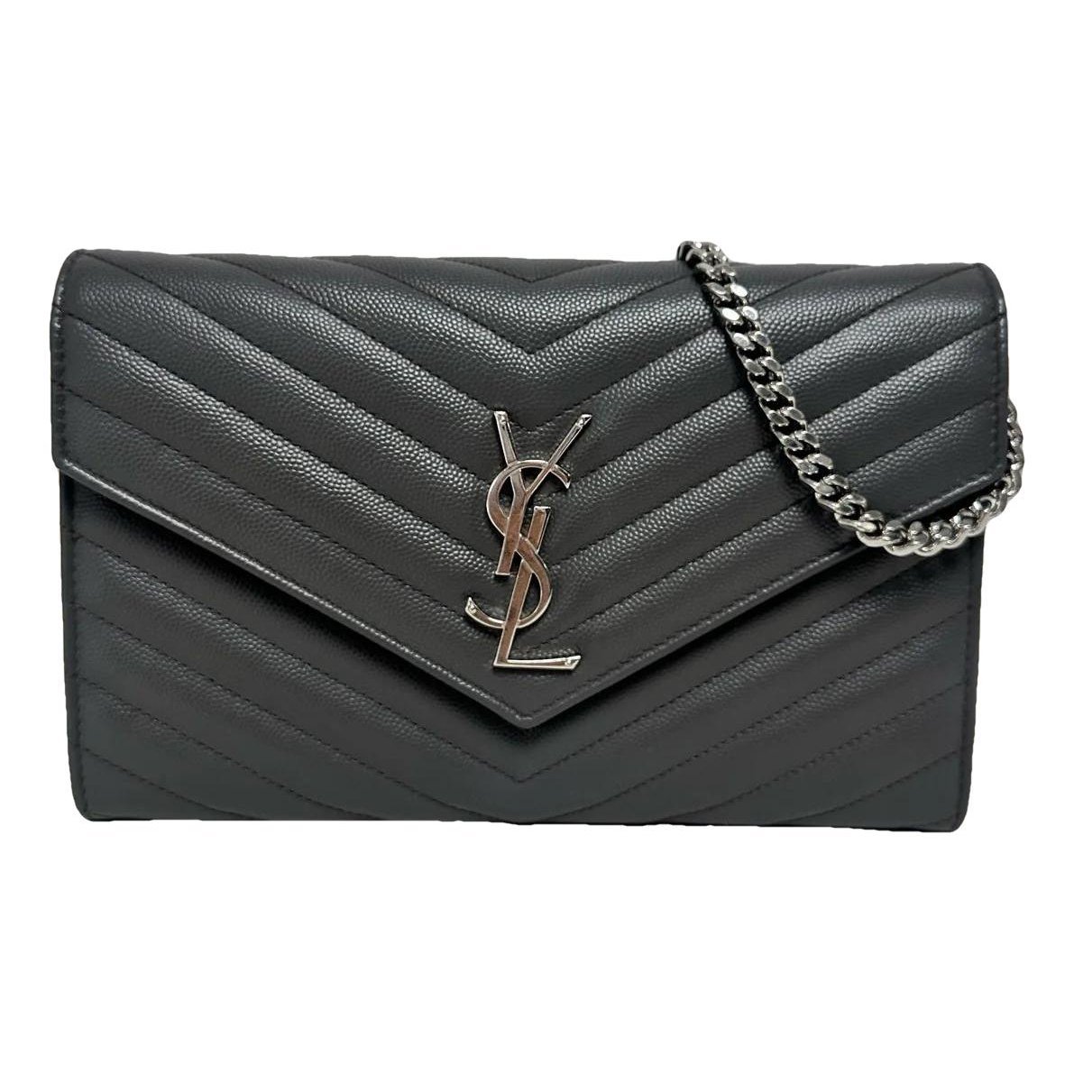 Envelope leather crossbody bag