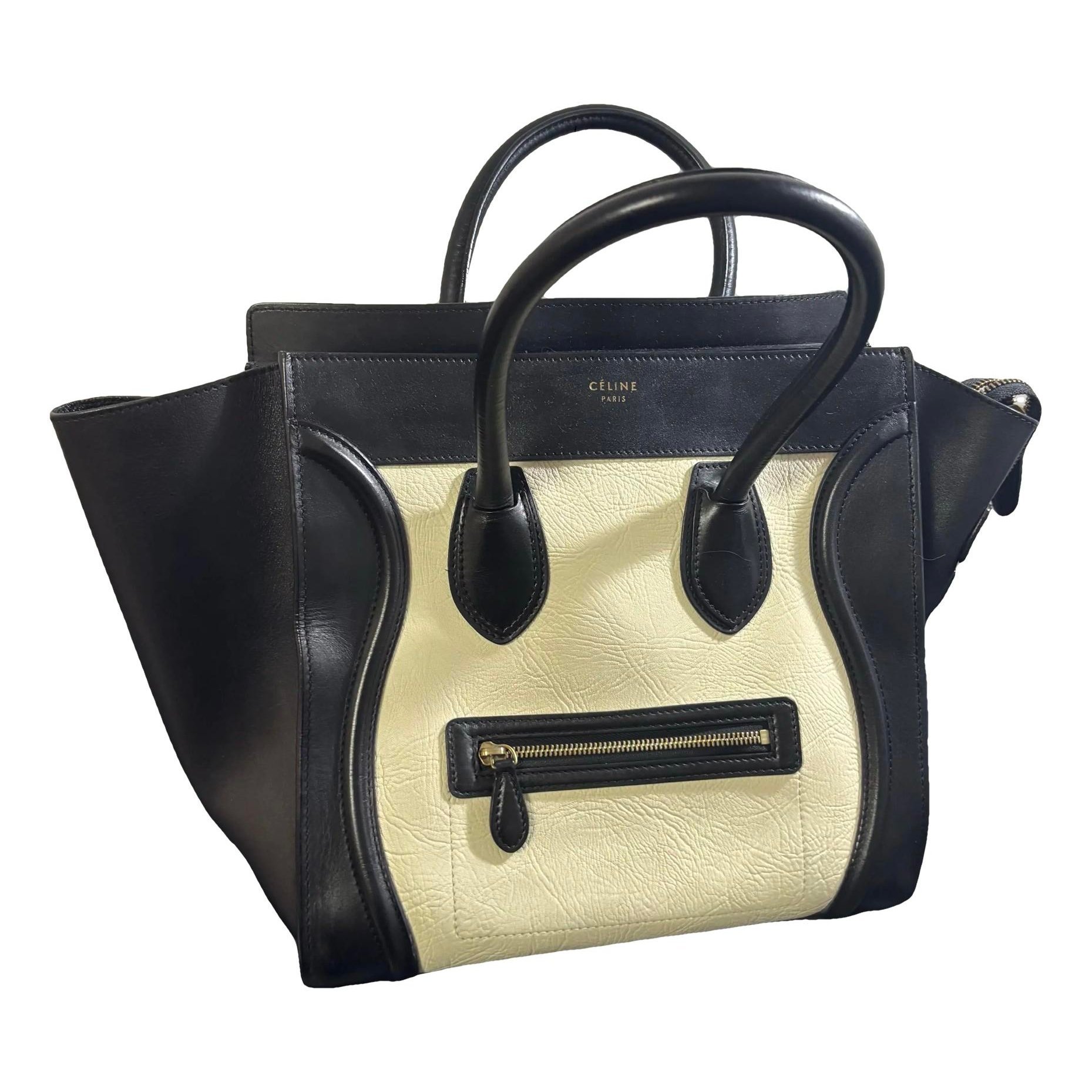 Luggage leather handbag