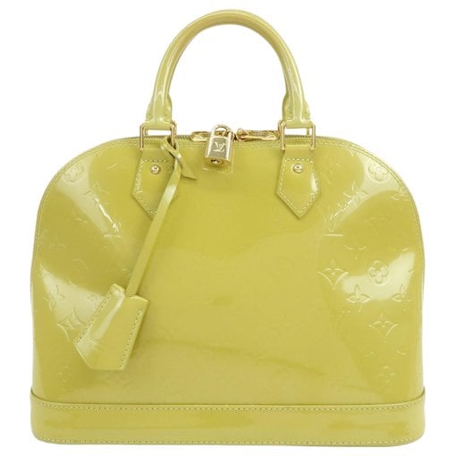 Alma patent leather handbag