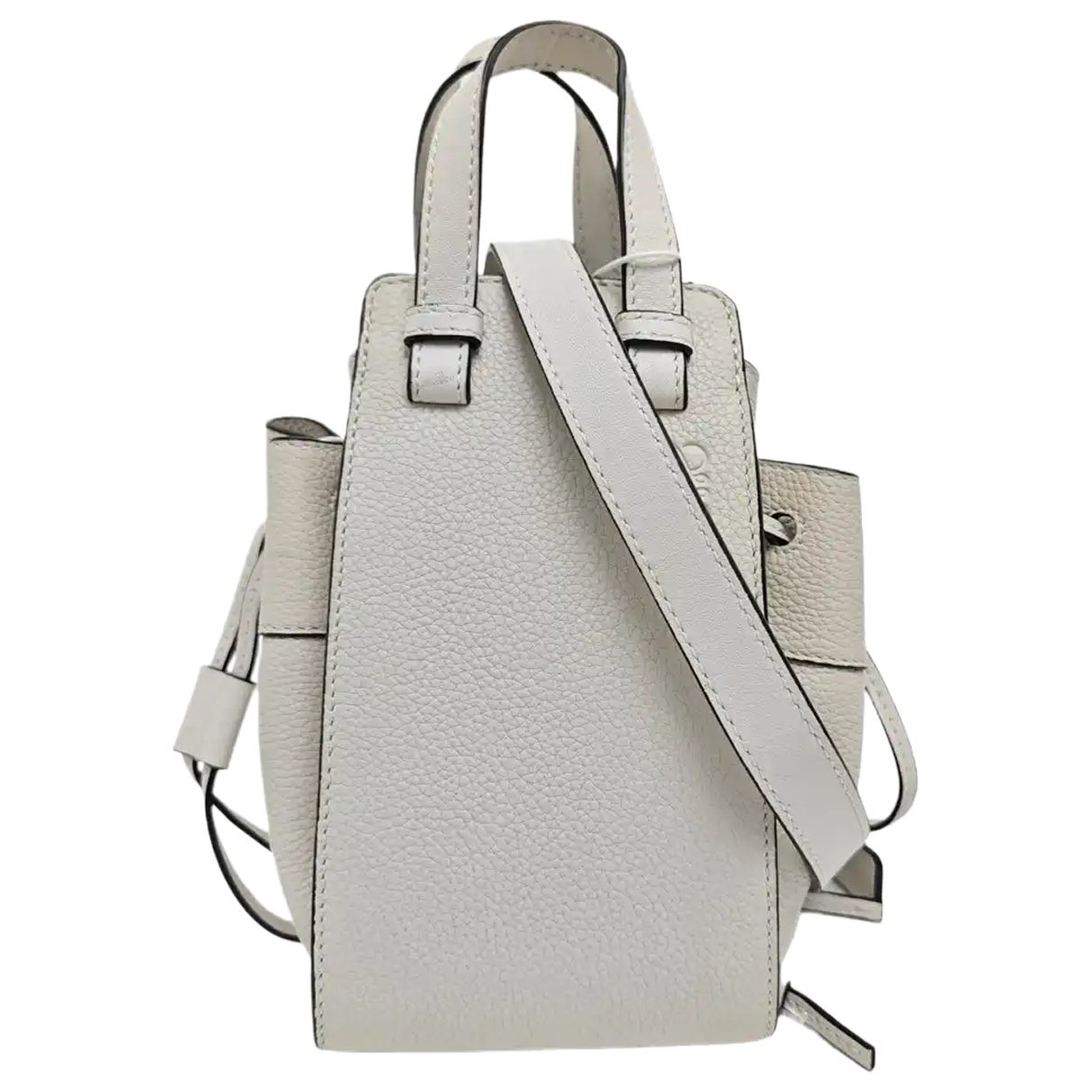 Hammock leather handbag