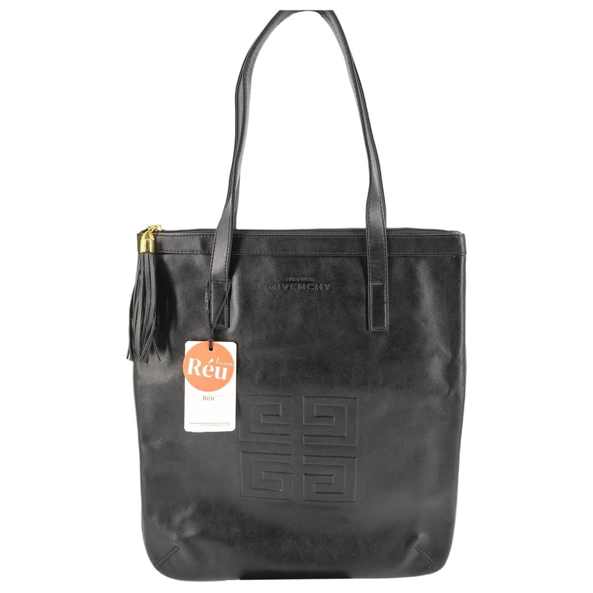 Leather tote