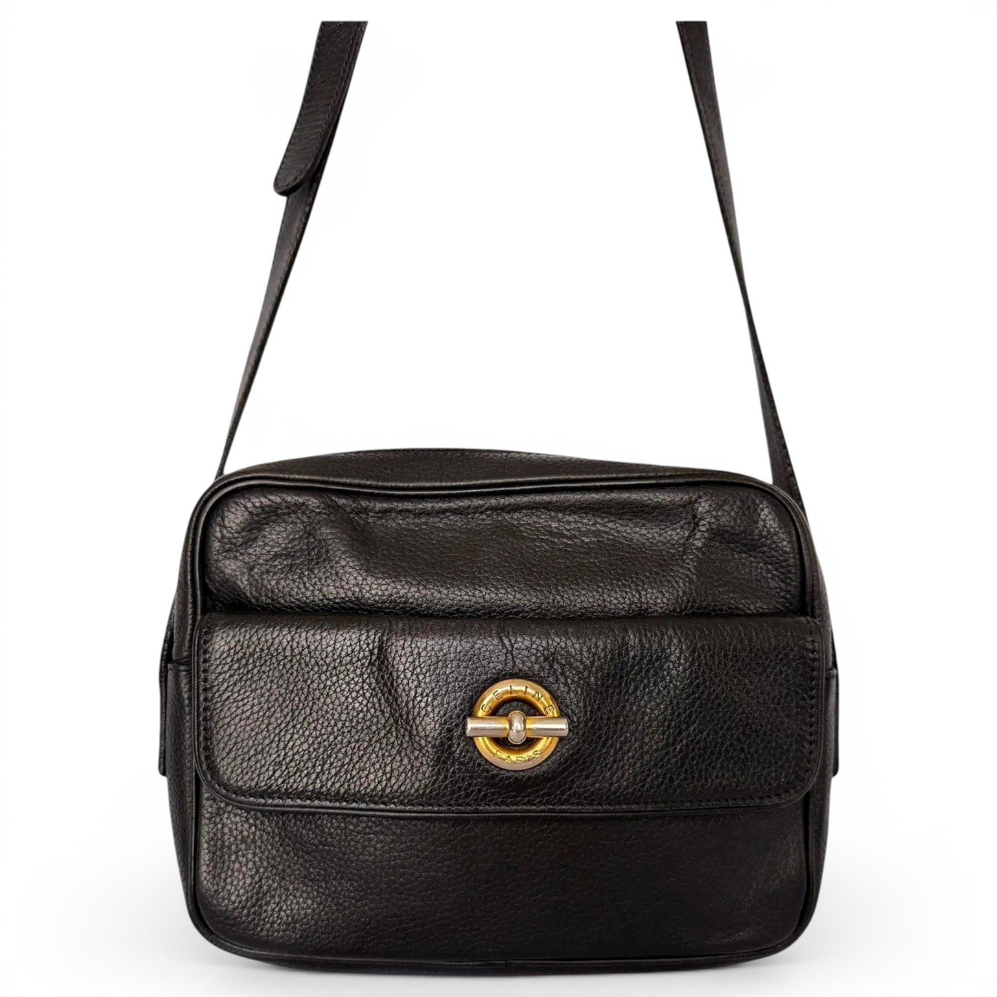 Leather crossbody bag