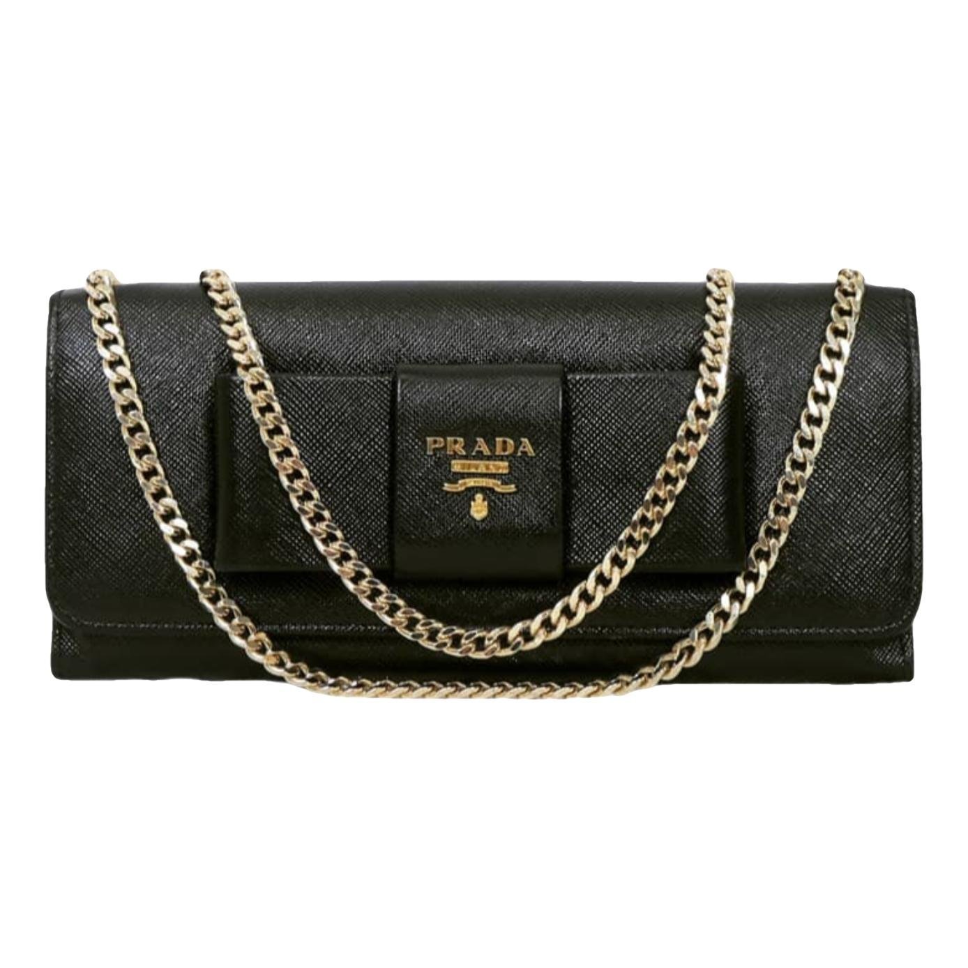 Leather crossbody bag