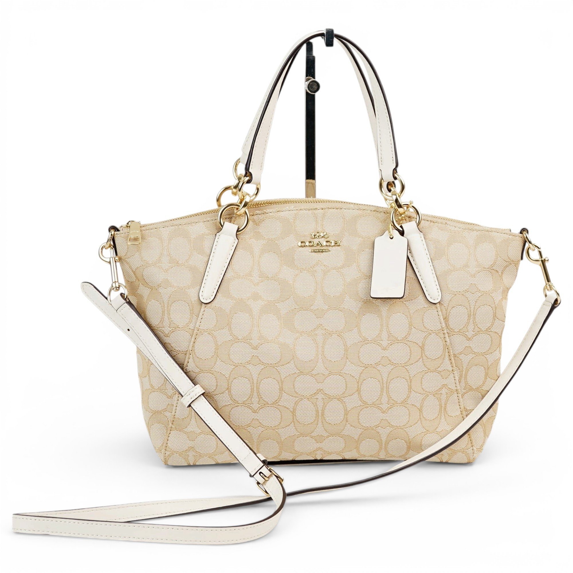 Leather handbag