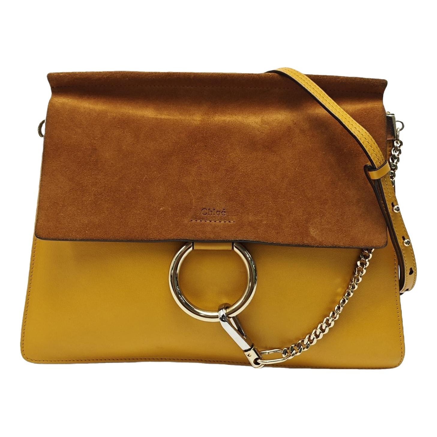 Faye leather handbag