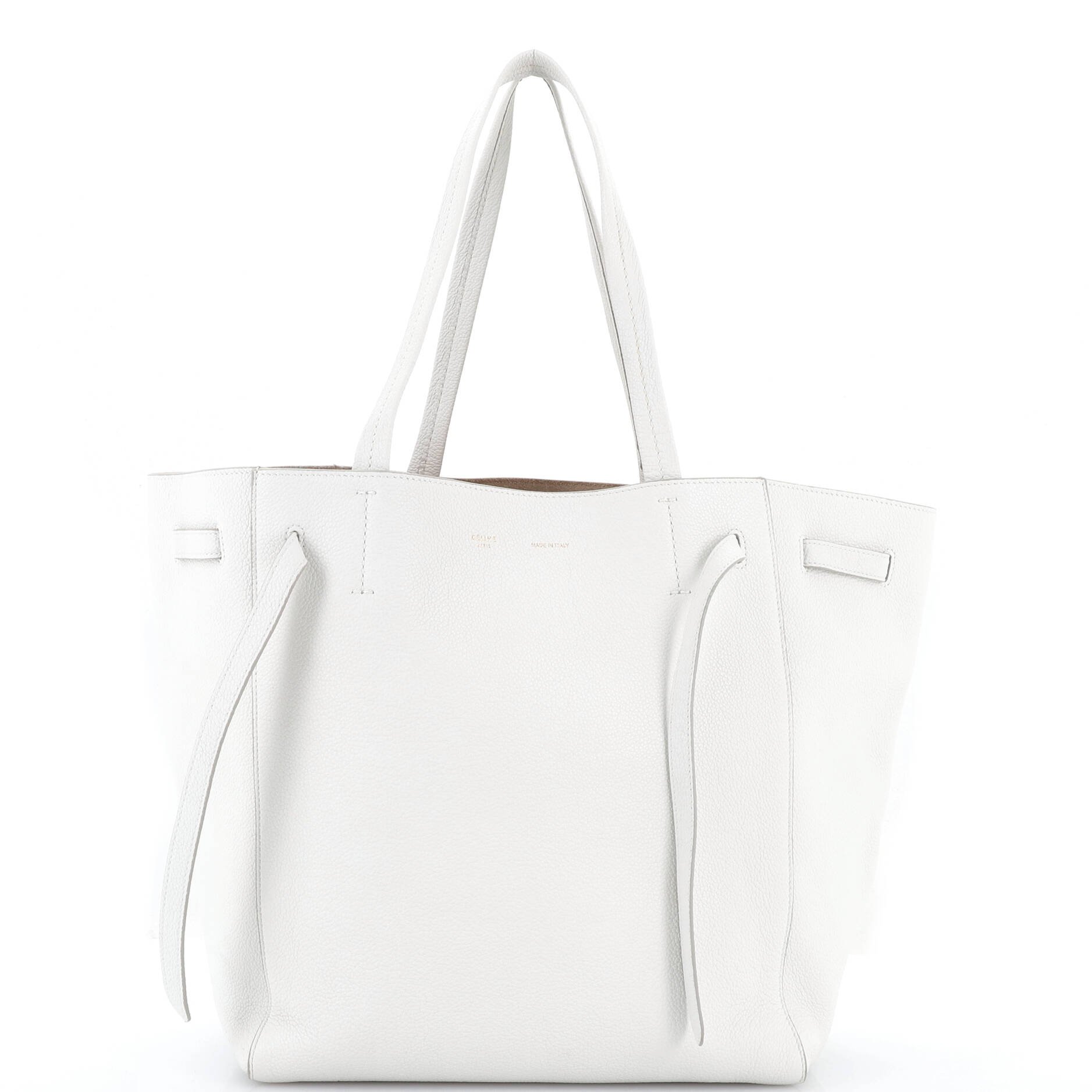 Phantom Tie Cabas Tote Leather Medium