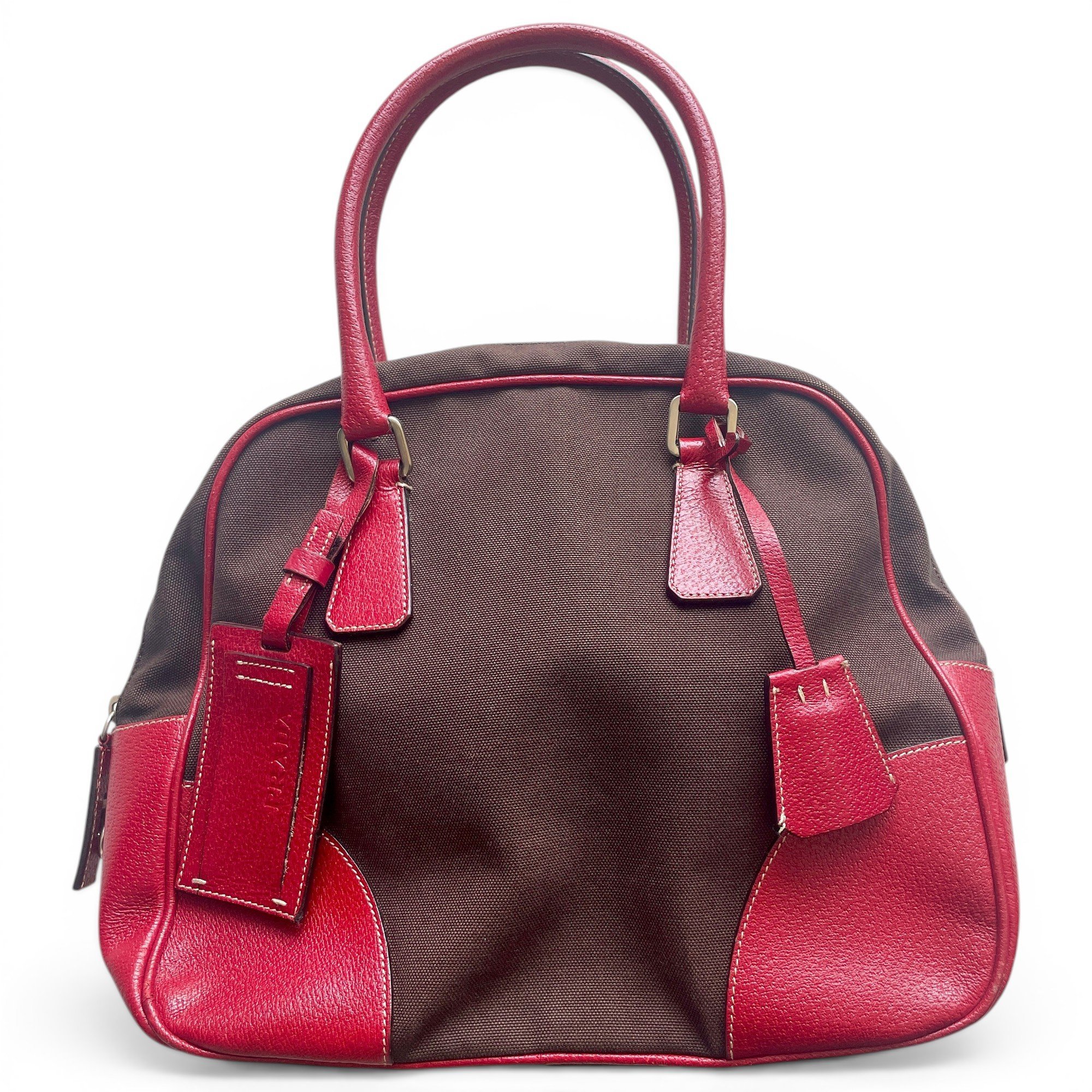 Bowling cloth handbag