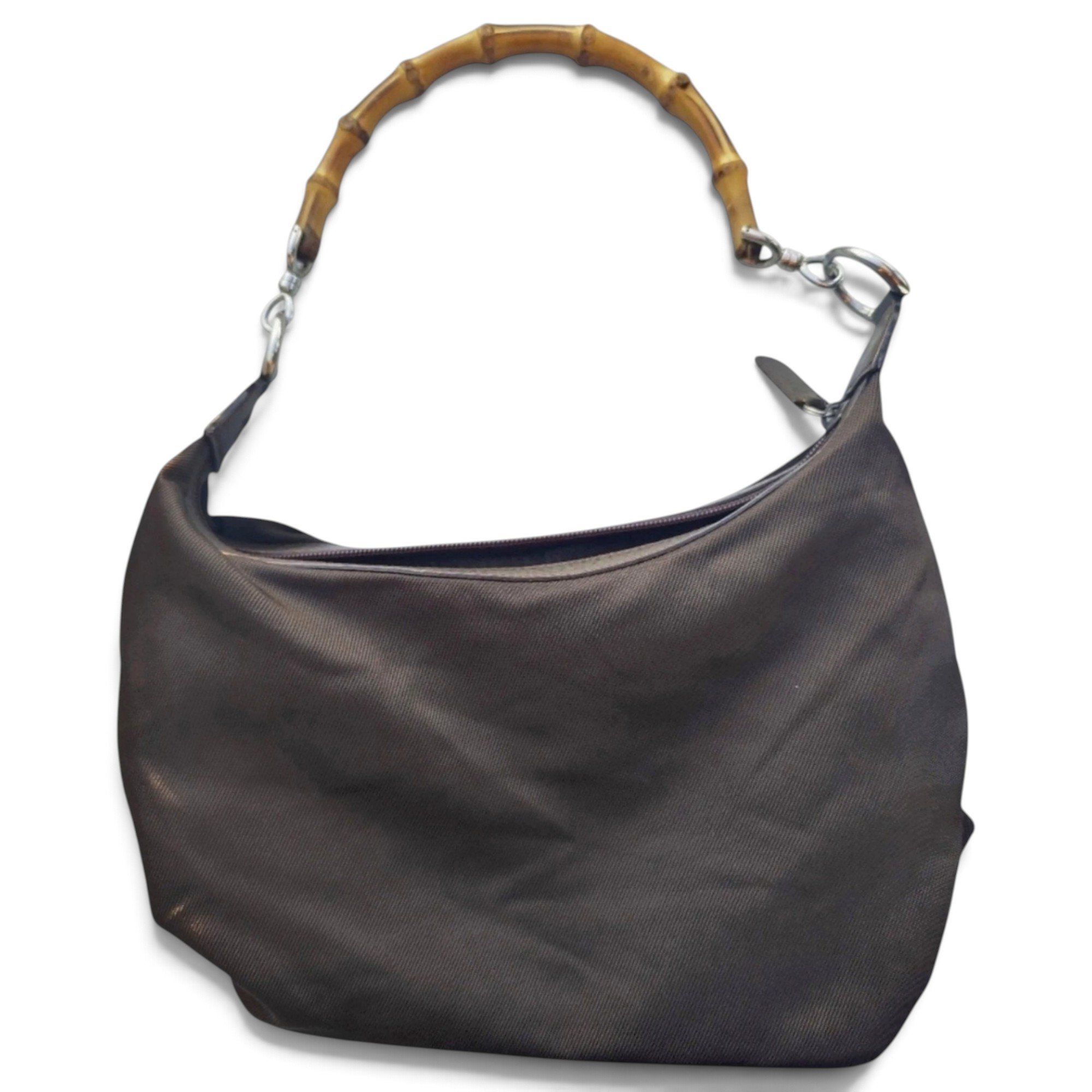 Vintage Bamboo Hobo handbag