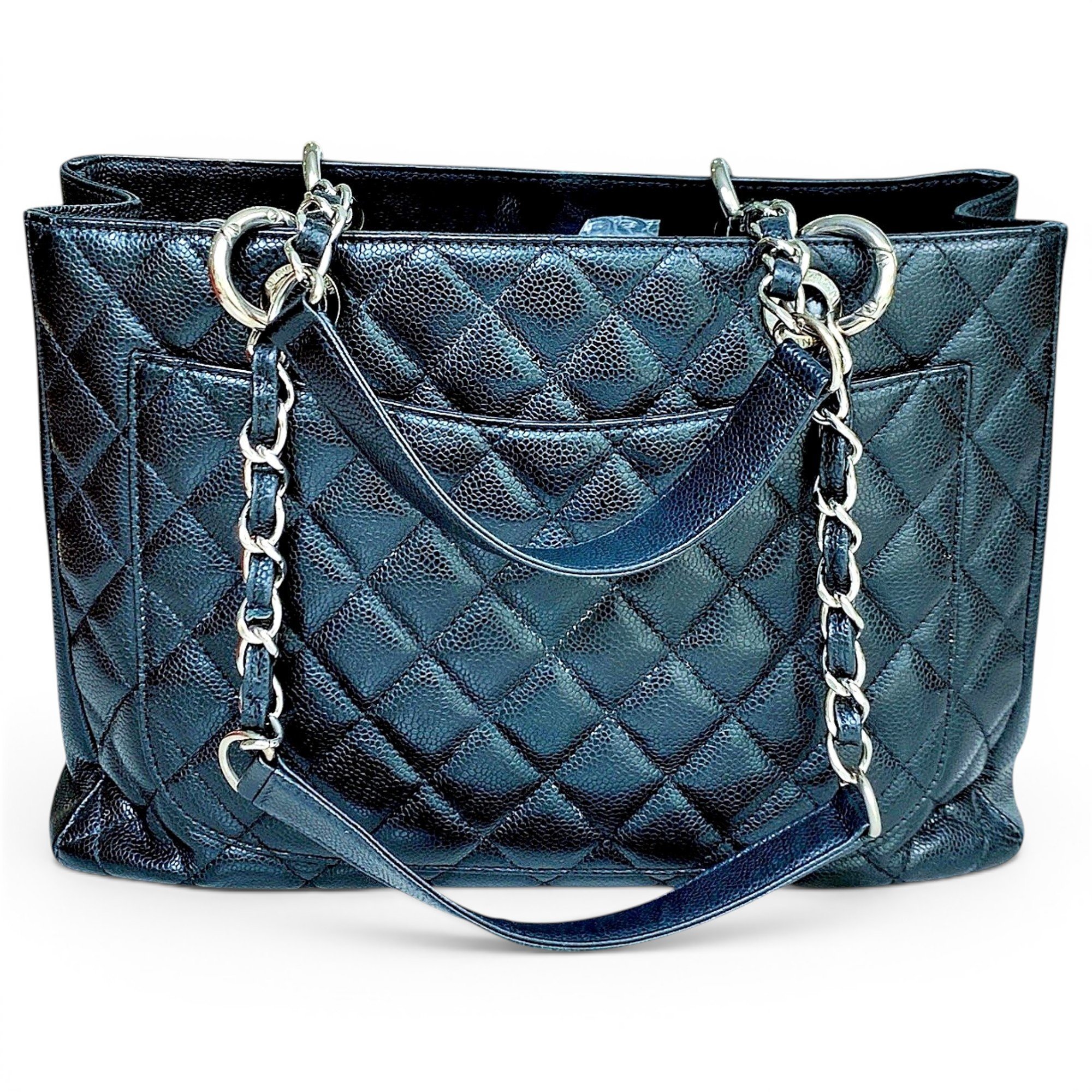 Grand shopping leather handbag