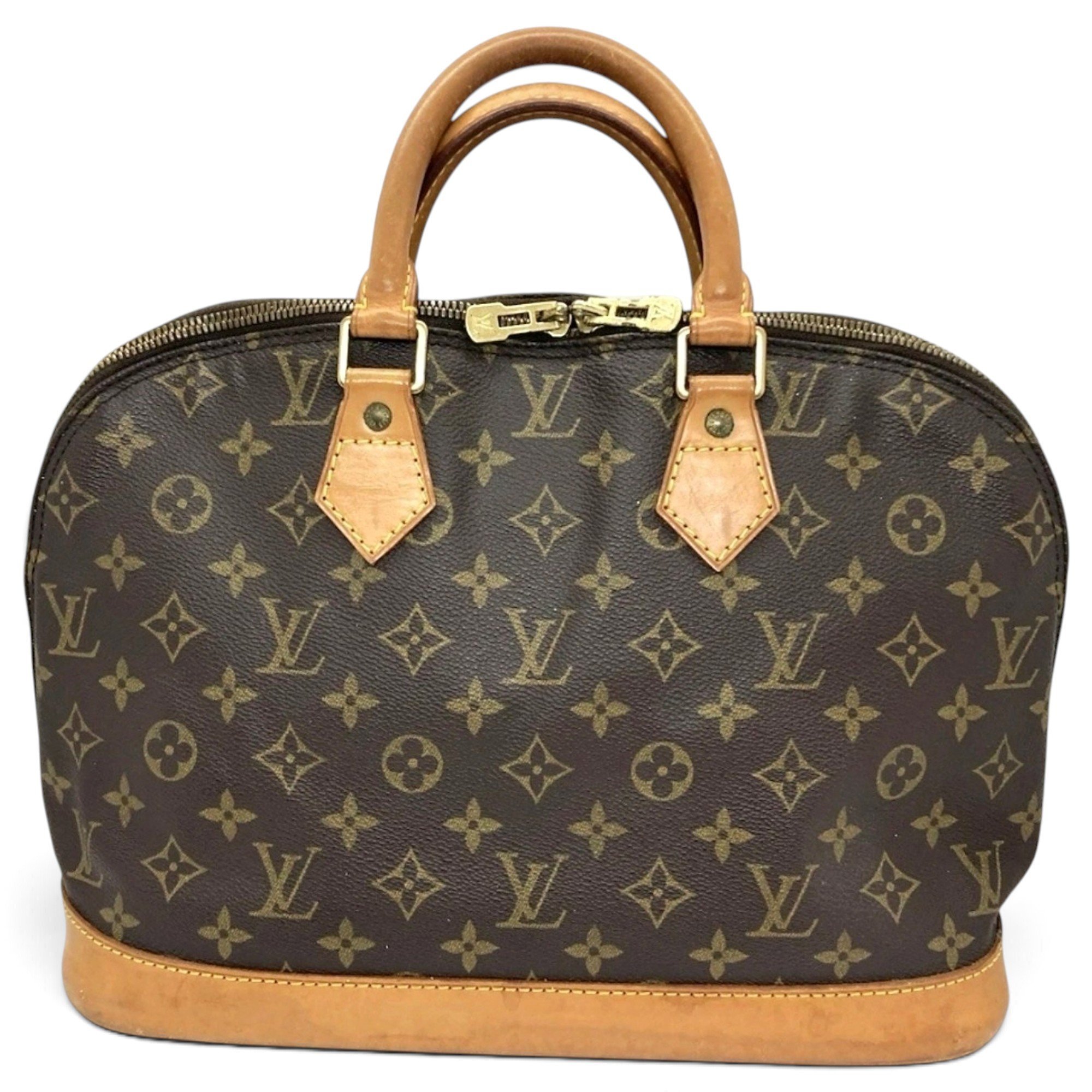 Alma leather handbag