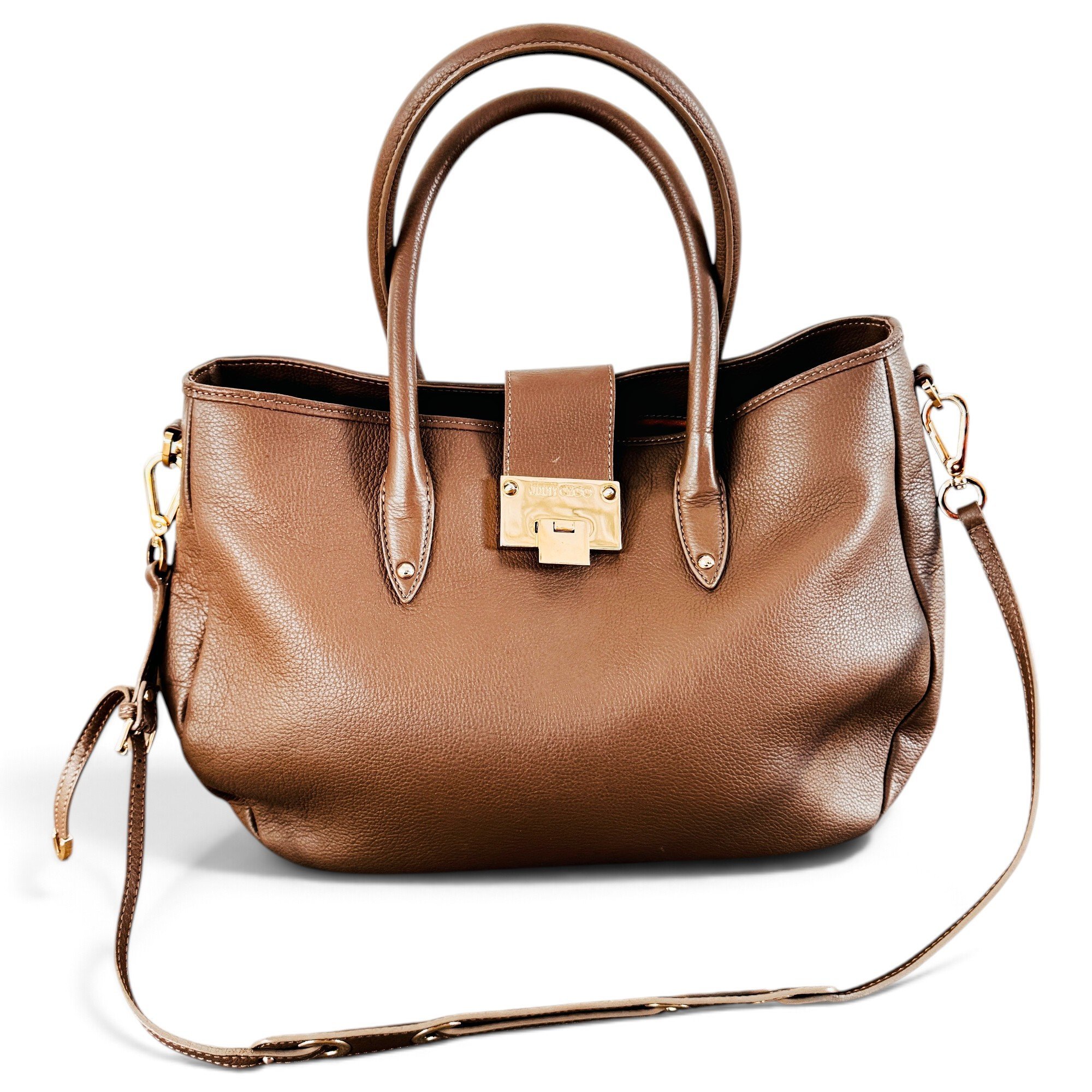 Leather handbag