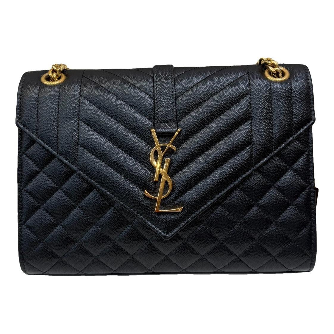 Saint Laurent Envelope leather handbag