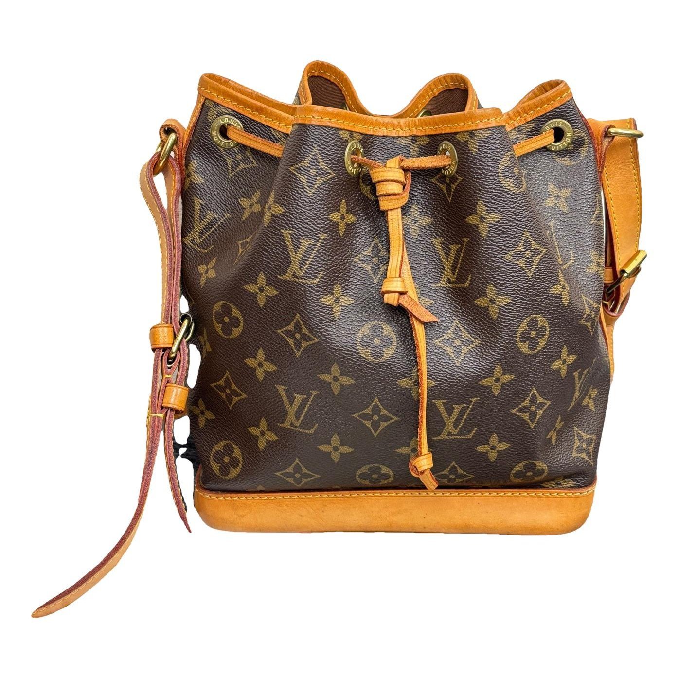 Nano Noé leather handbag