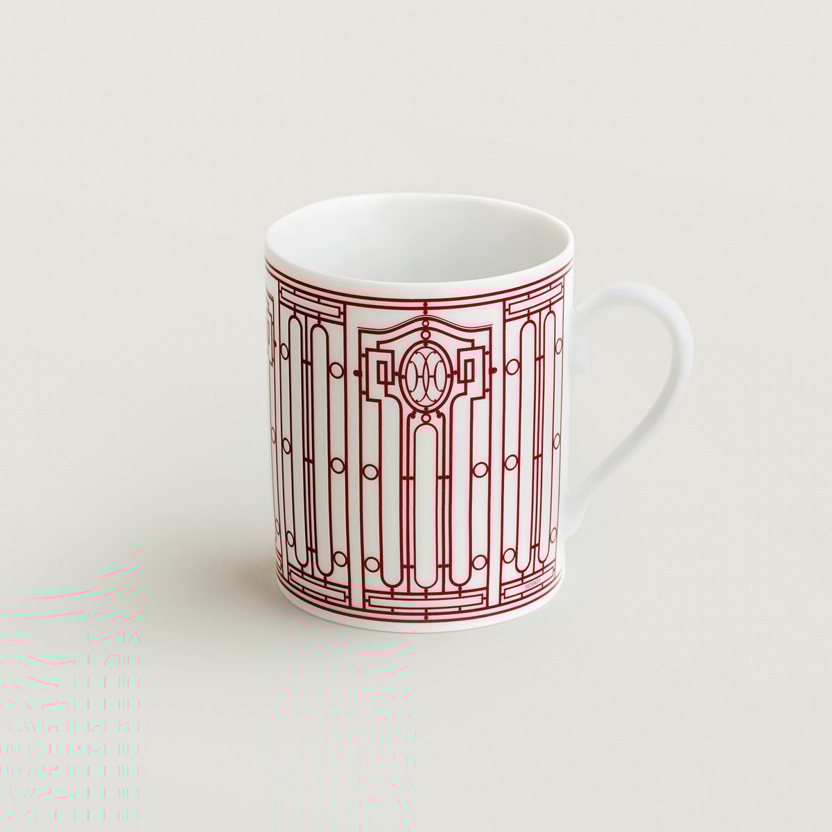 H Deco rouge mug n°1