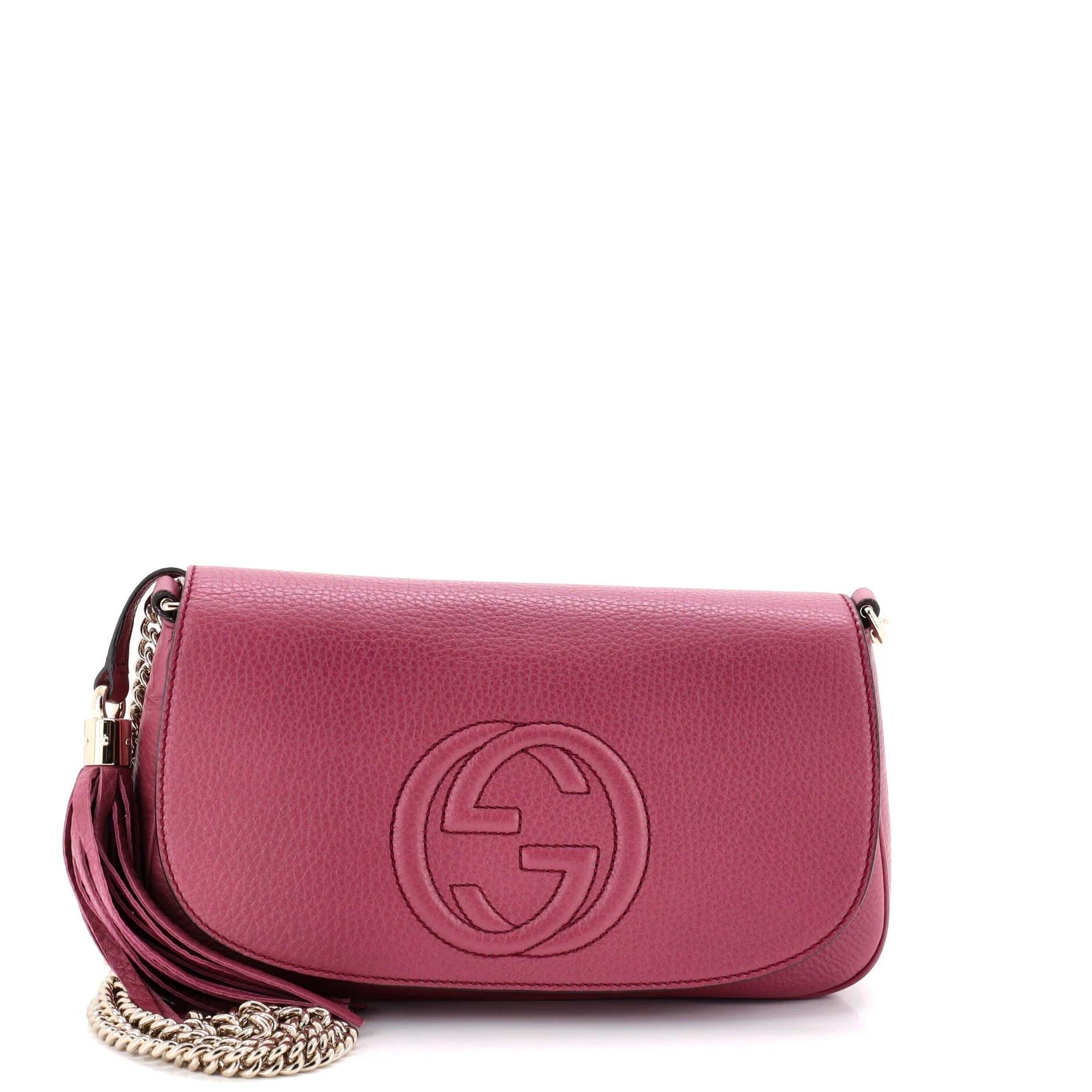 Leather crossbody bag