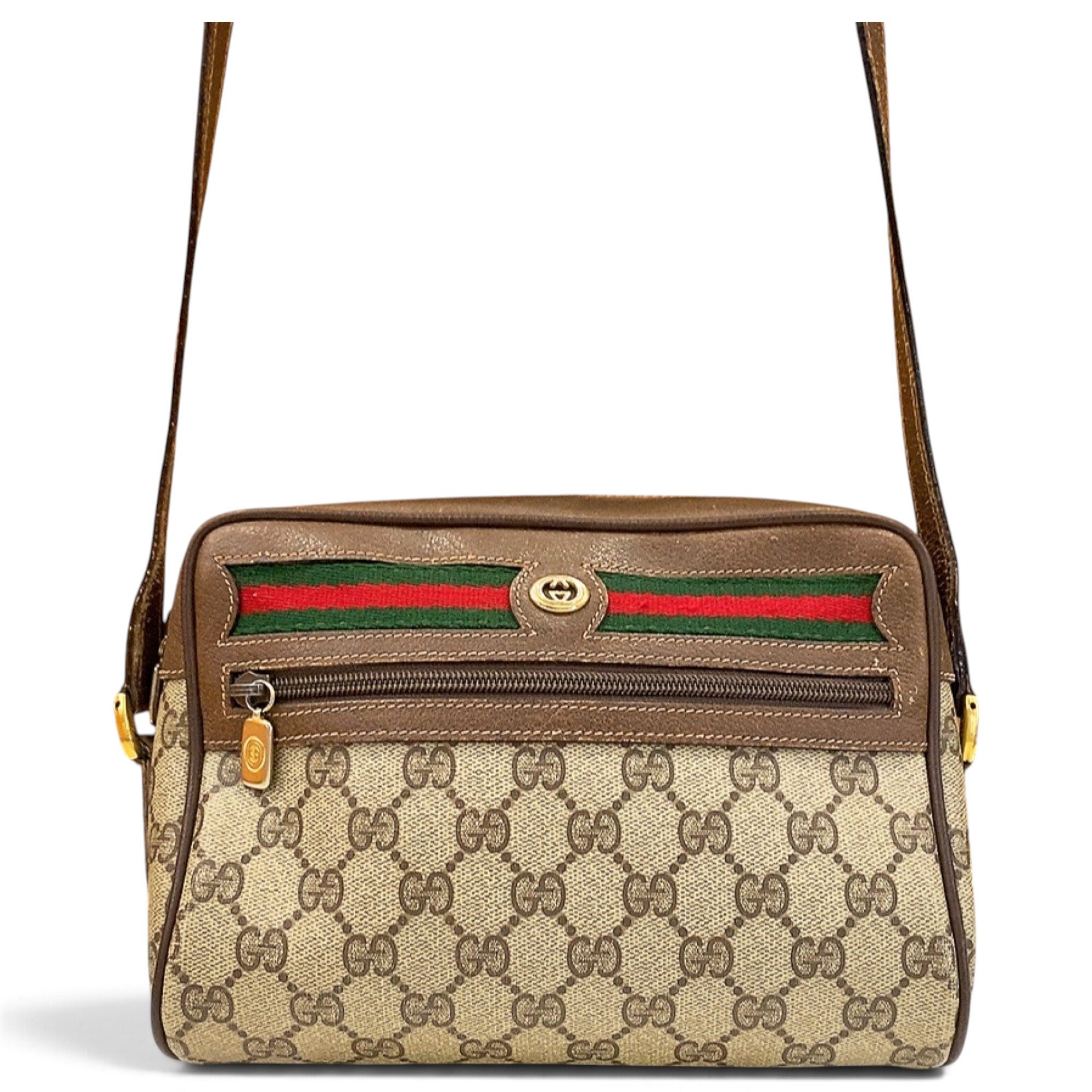 Ophidia cloth crossbody bag