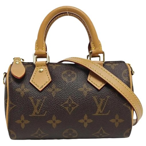 Nano Speedy / Mini HL leather handbag