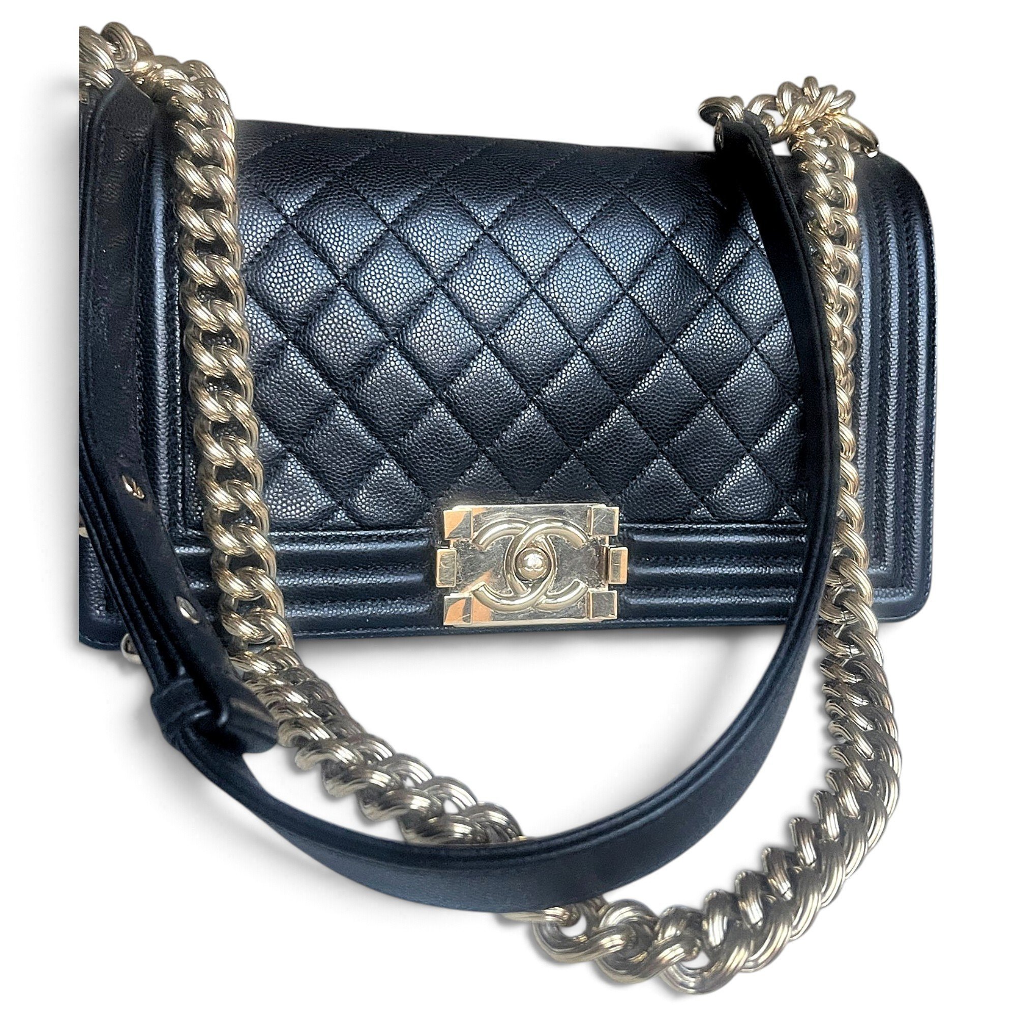 Boy leather handbag