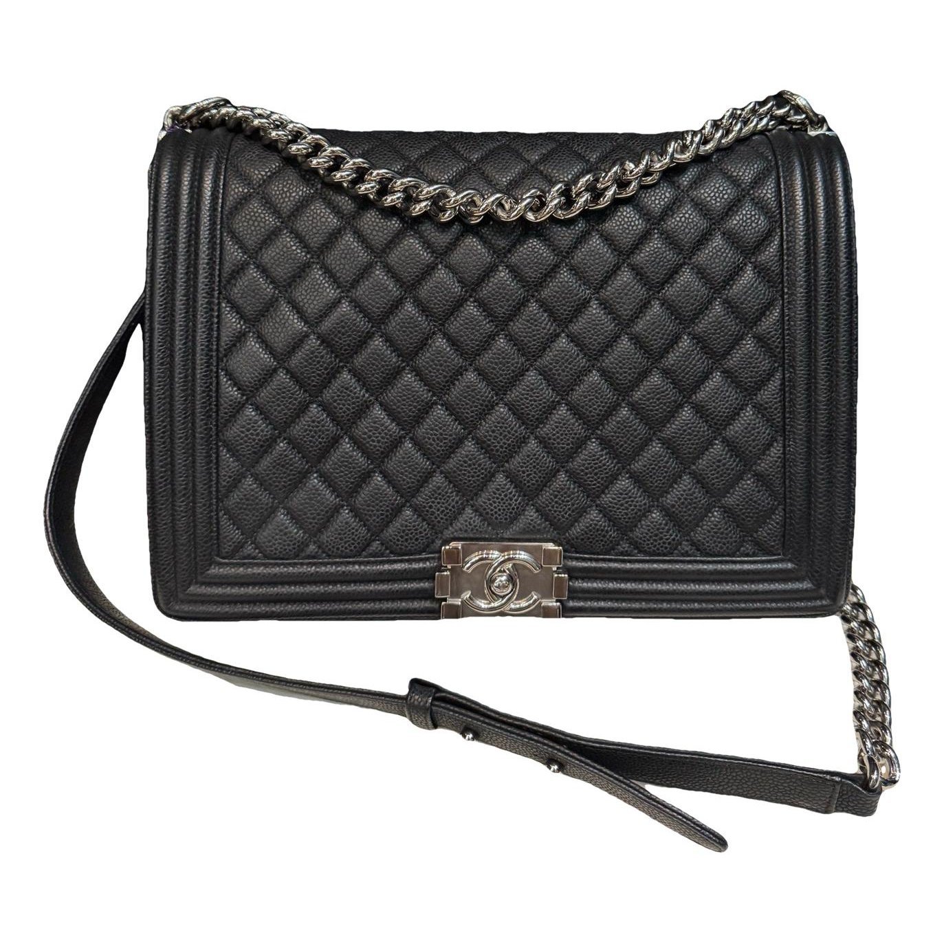 Boy leather crossbody bag