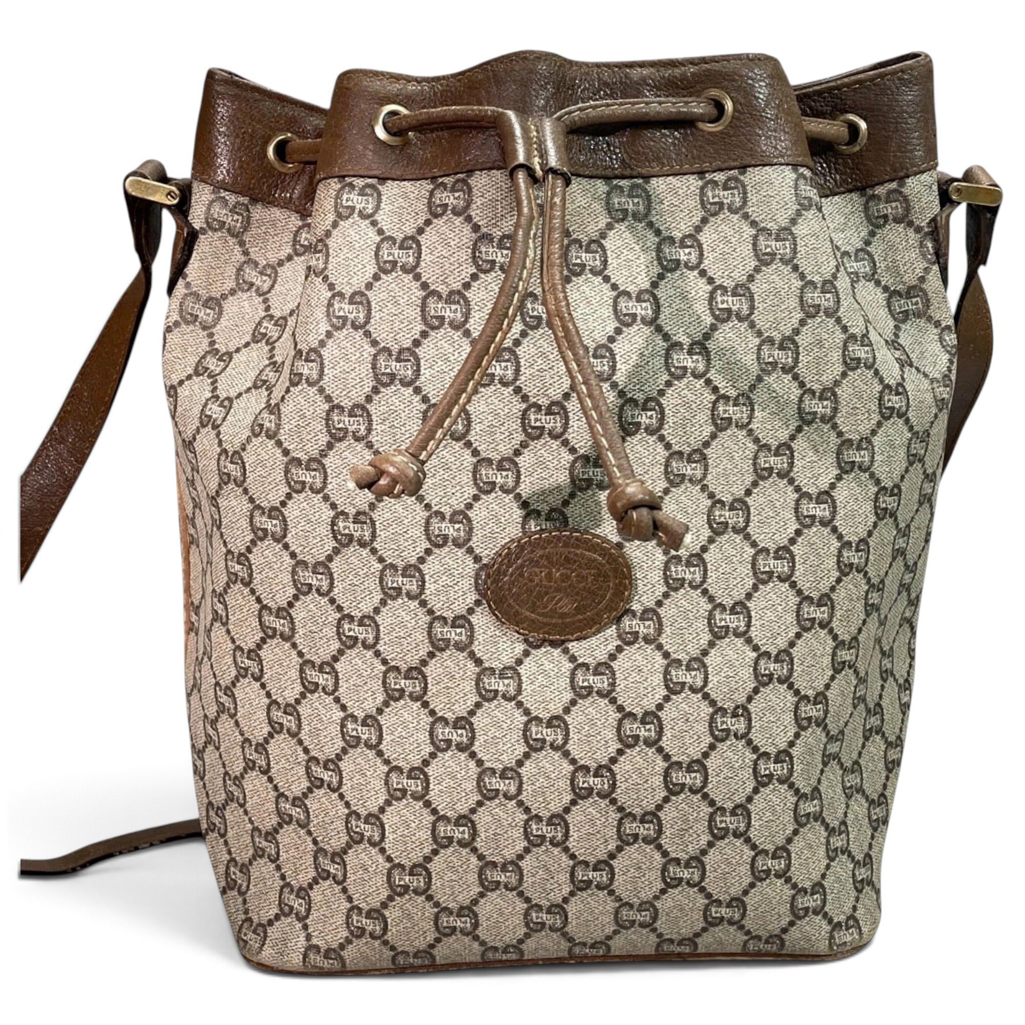 Dionysus Bucket leather handbag