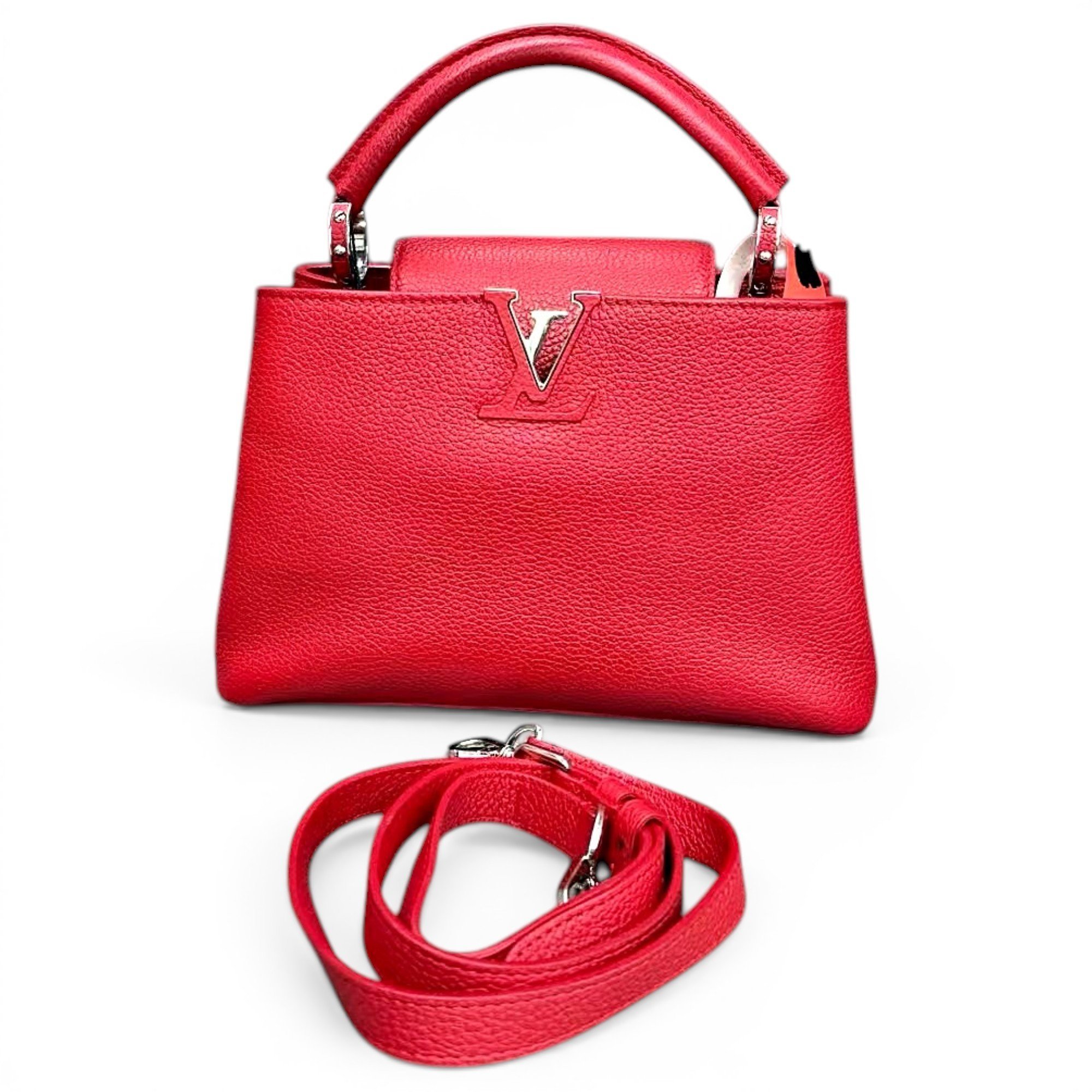 Capucines leather handbag