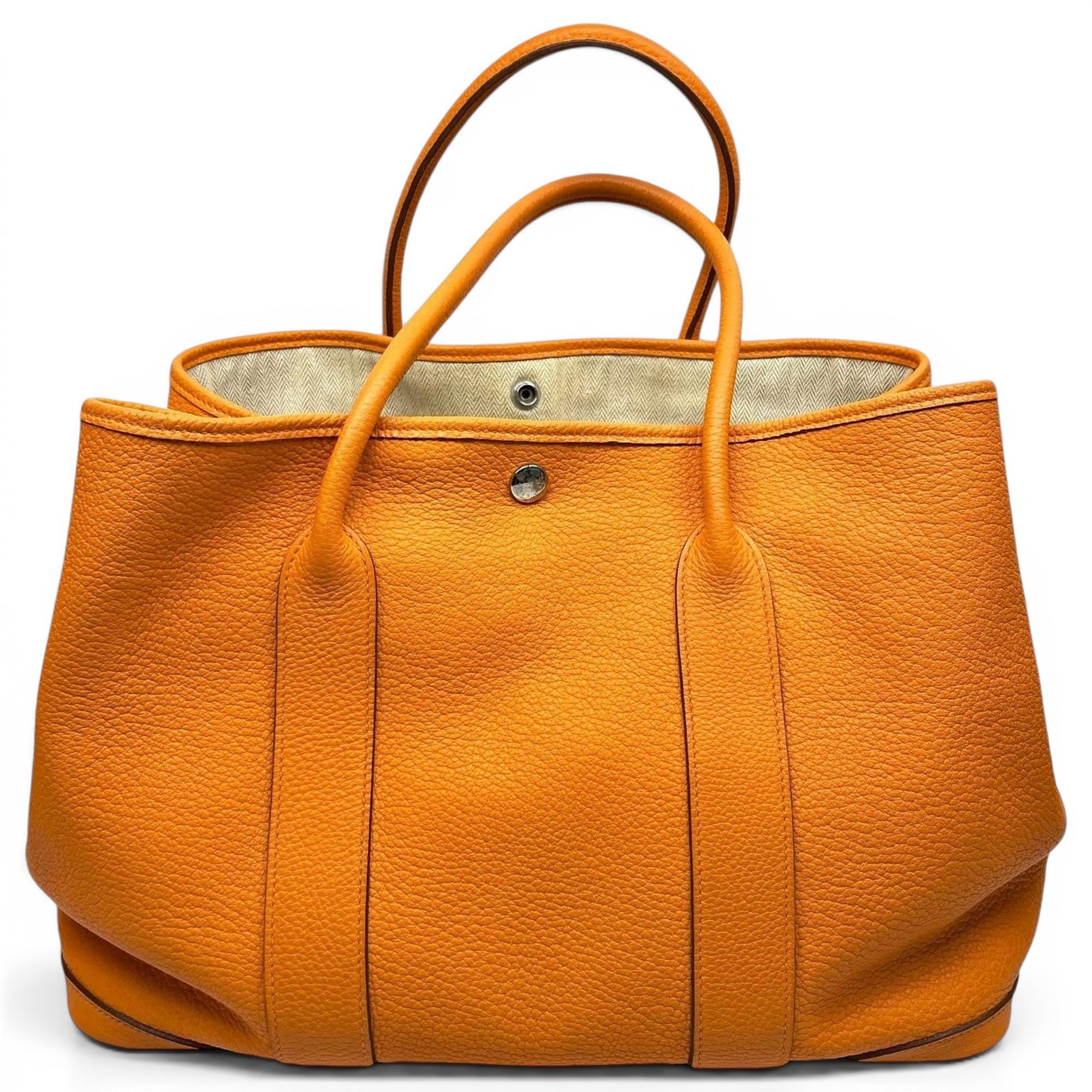 Garden Party leather handbag