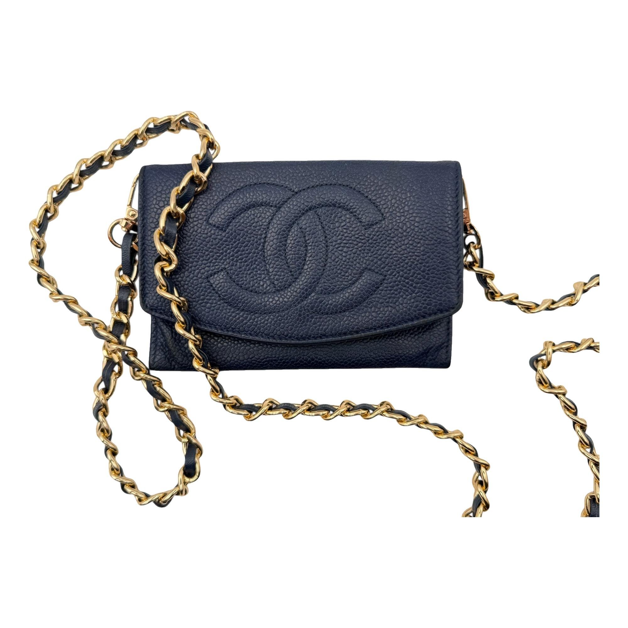 Chanel Timeless/Classique leather clutch bag