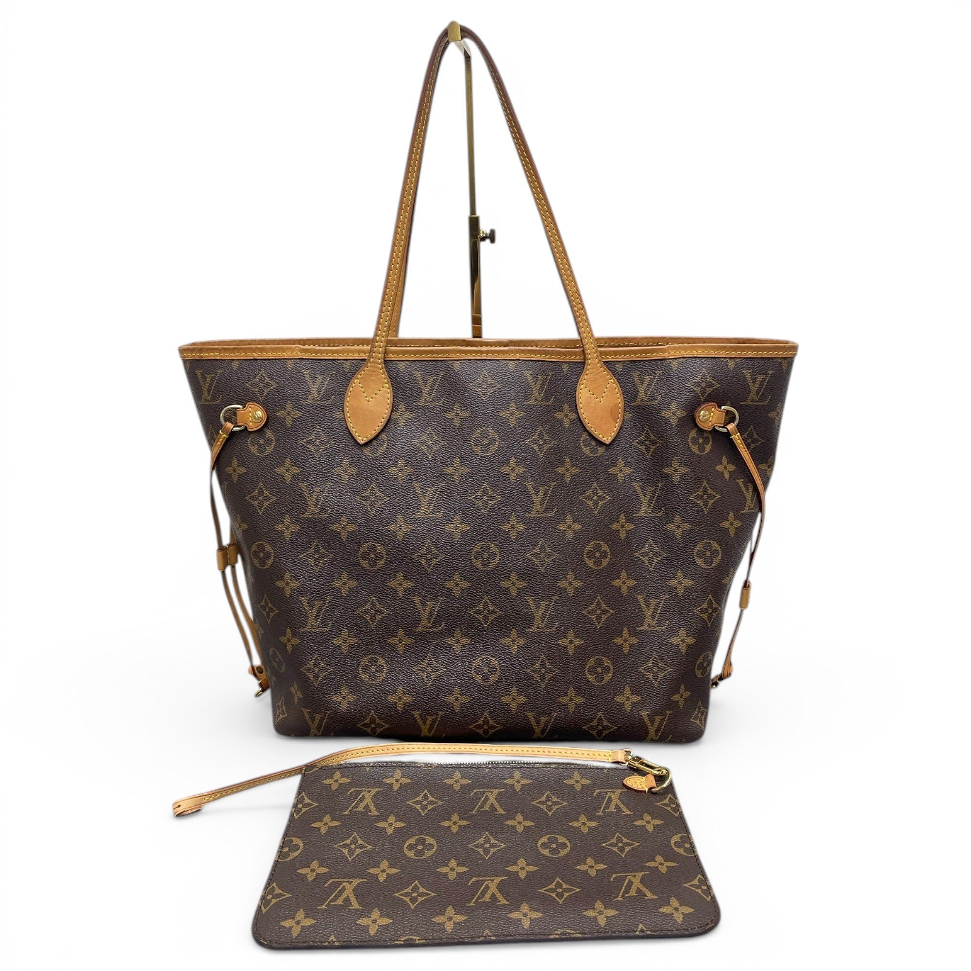 Neverfull leather handbag