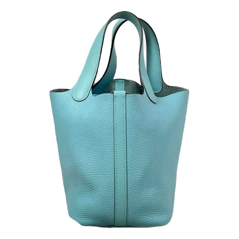 Picotin leather handbag