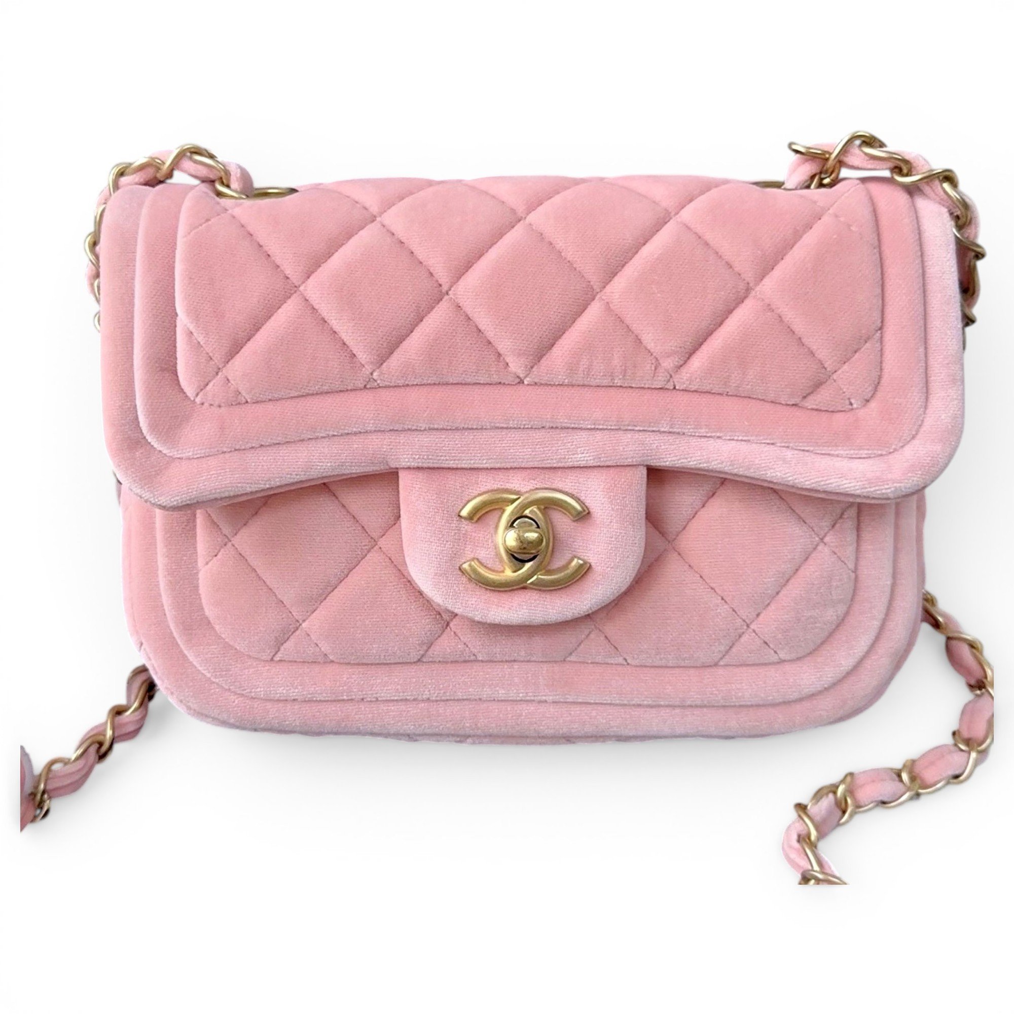 Timeless/Classique velvet crossbody bag