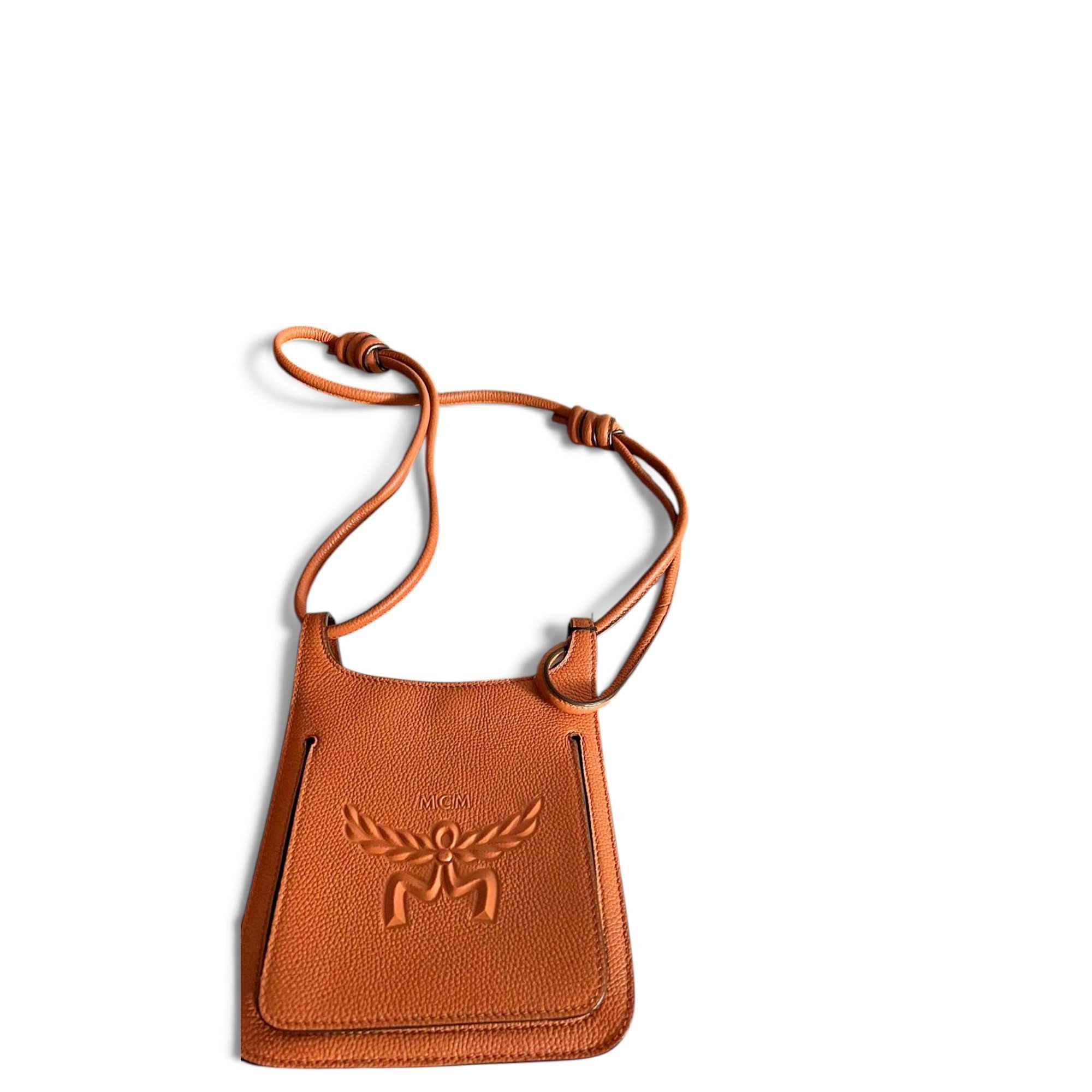 Leather crossbody bag