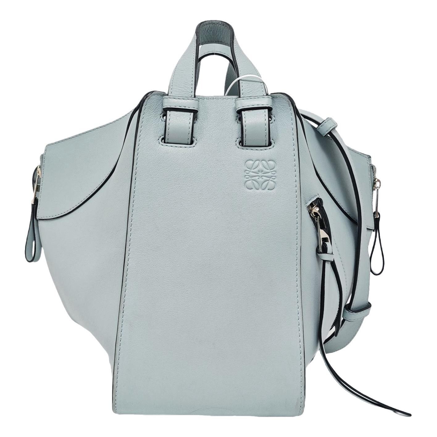 Hammock leather handbag