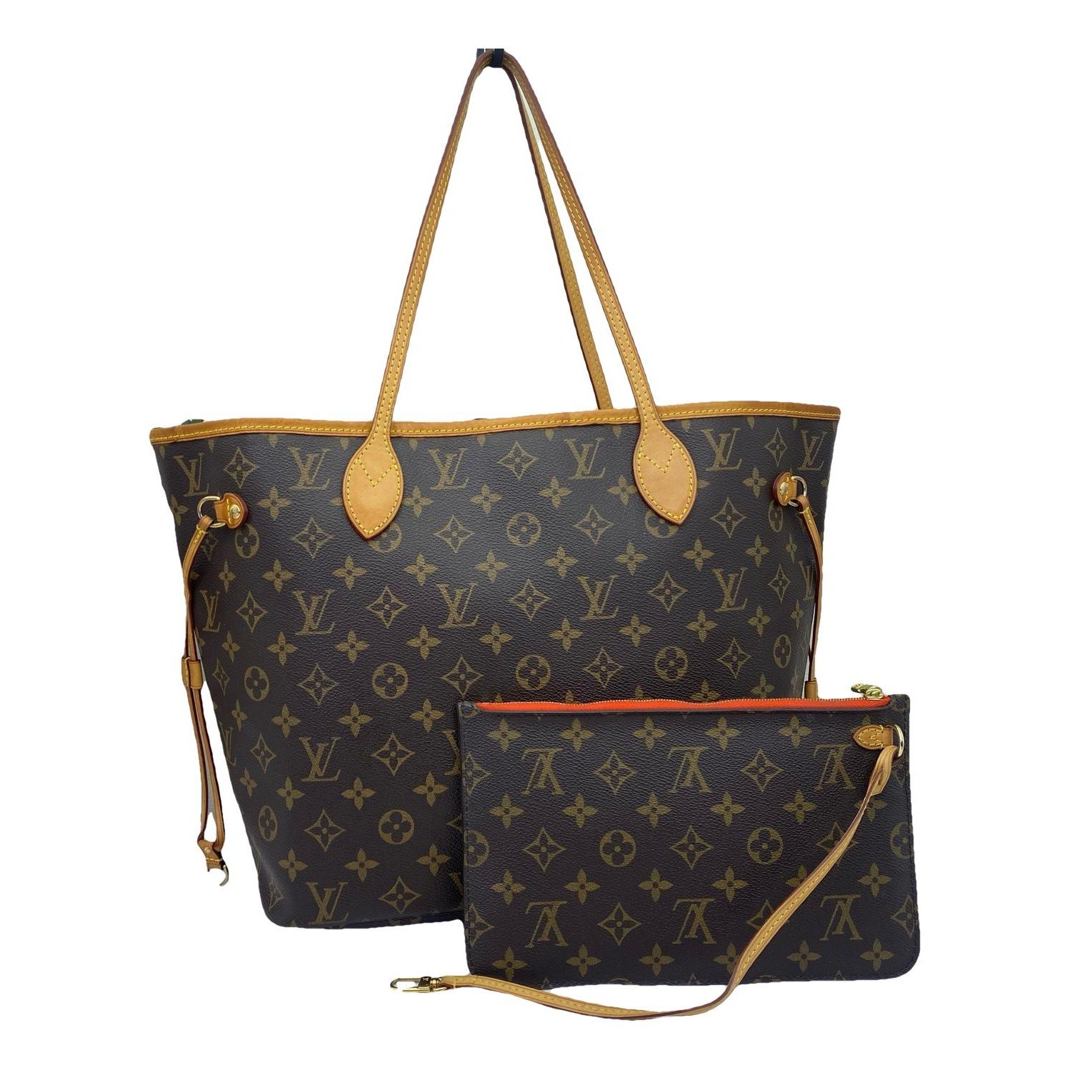 Neverfull leather handbag