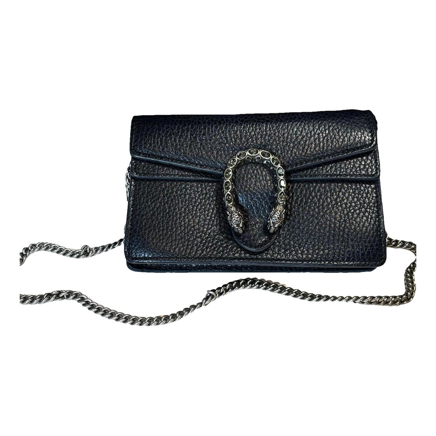 Dionysus Super Mini leather crossbody bag