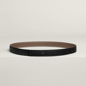 Reversible leather strap 24 mm