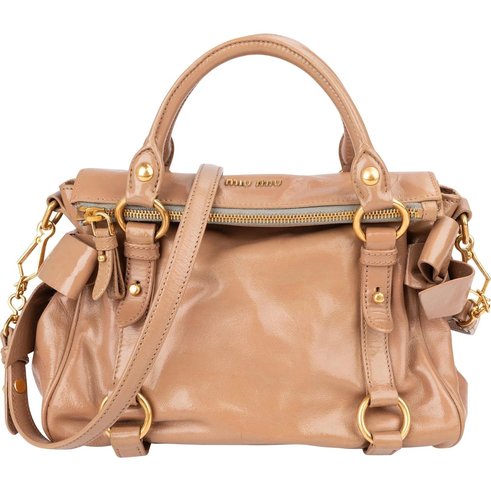 Vitello leather handbag