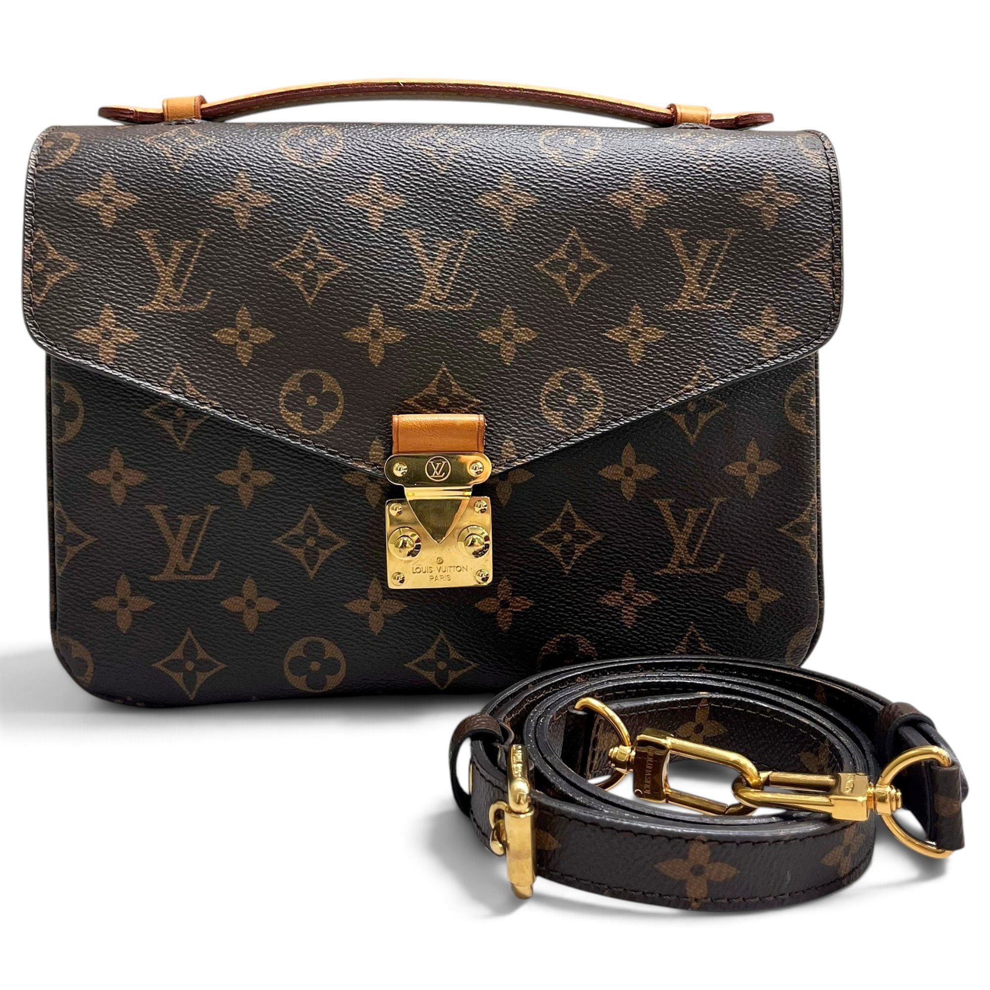 Metis leather handbag