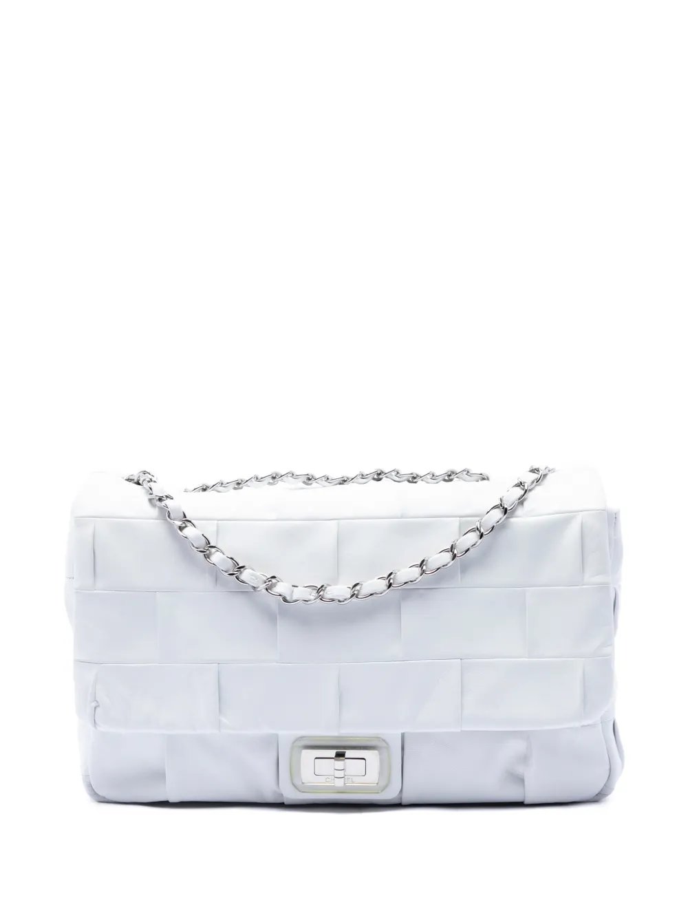 2010-2011 Jumbo Lambskin Patchwork Reissue 2.55 Igloo Flap shoulder bag